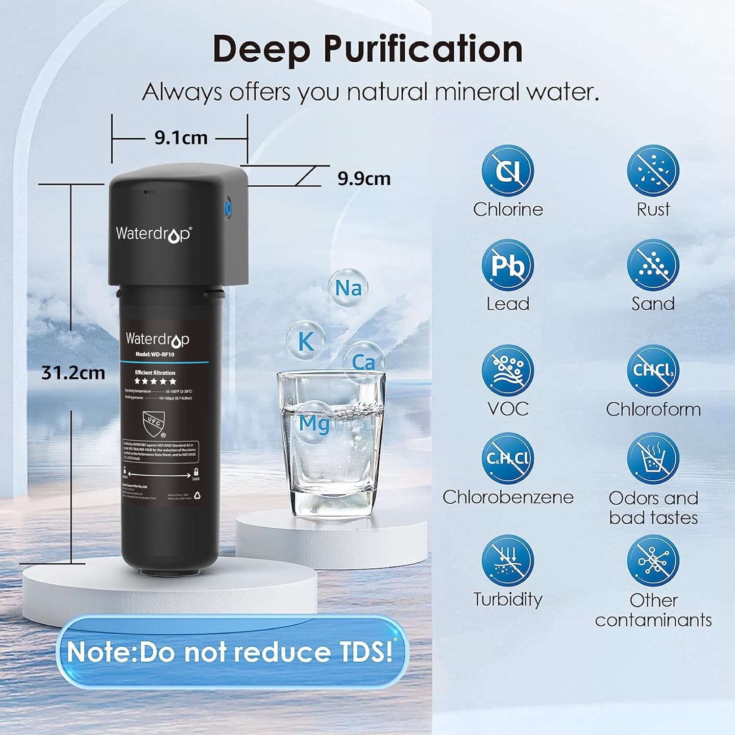Waterdrop B-WD-10UA-RFSET Under-Sink-Filtration-Systems - View #2