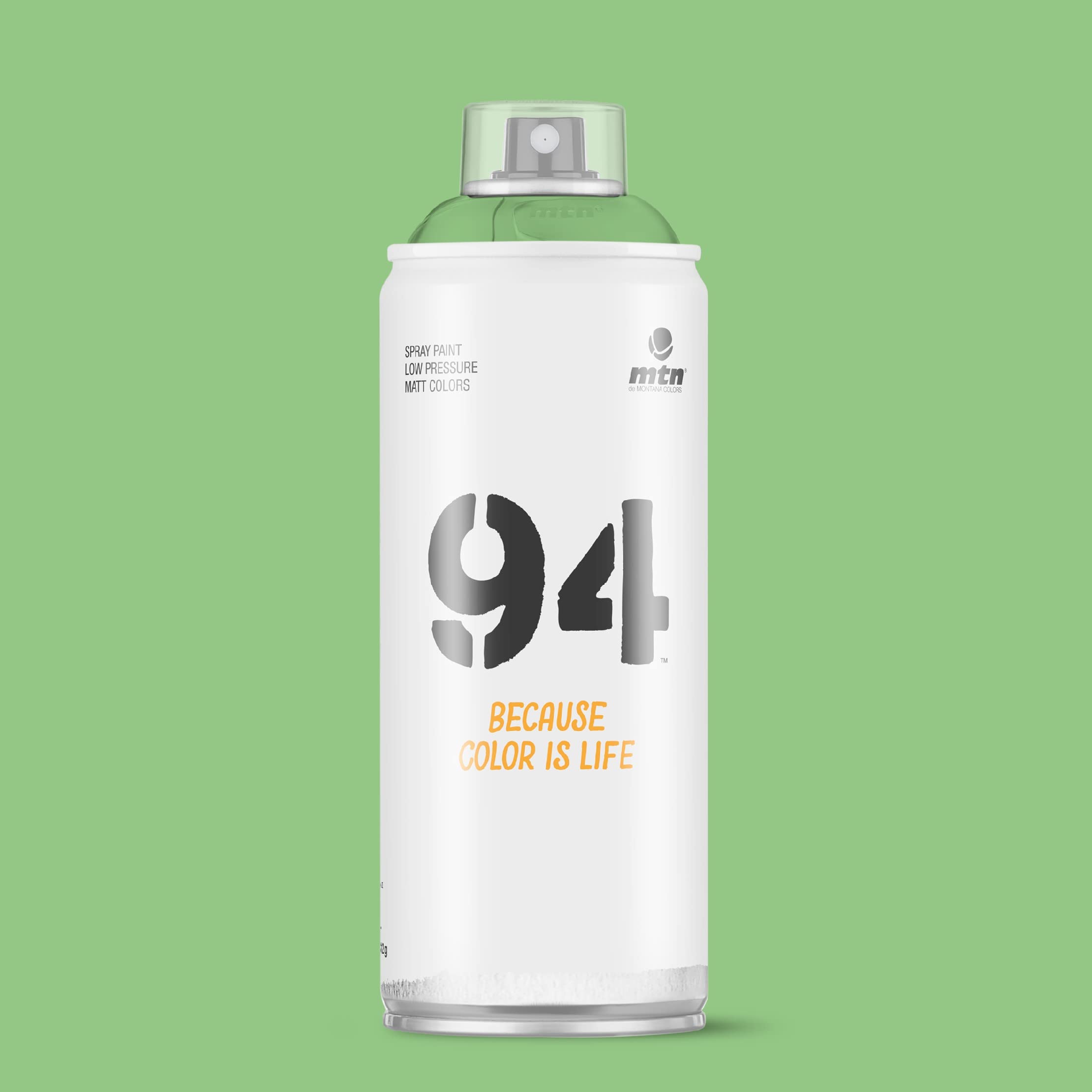 Montana Cans MTN 94 Matte Mint Green Spray Paint 11 oz6