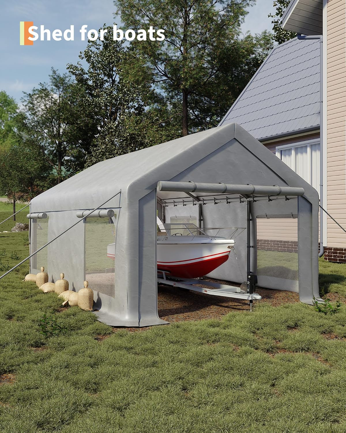 GAOMON CQC-J8G7V7-JB0V Carport-Covers - View #5