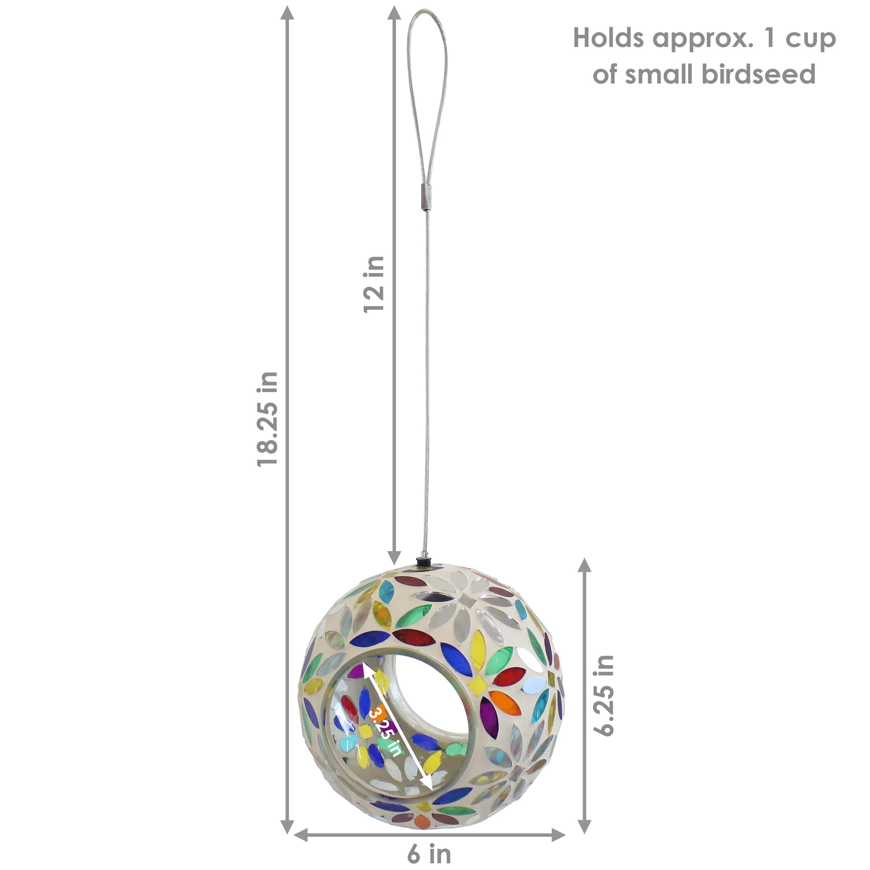 Sunnydaze Decor ZIB-464 Bird-Feeders - View #3