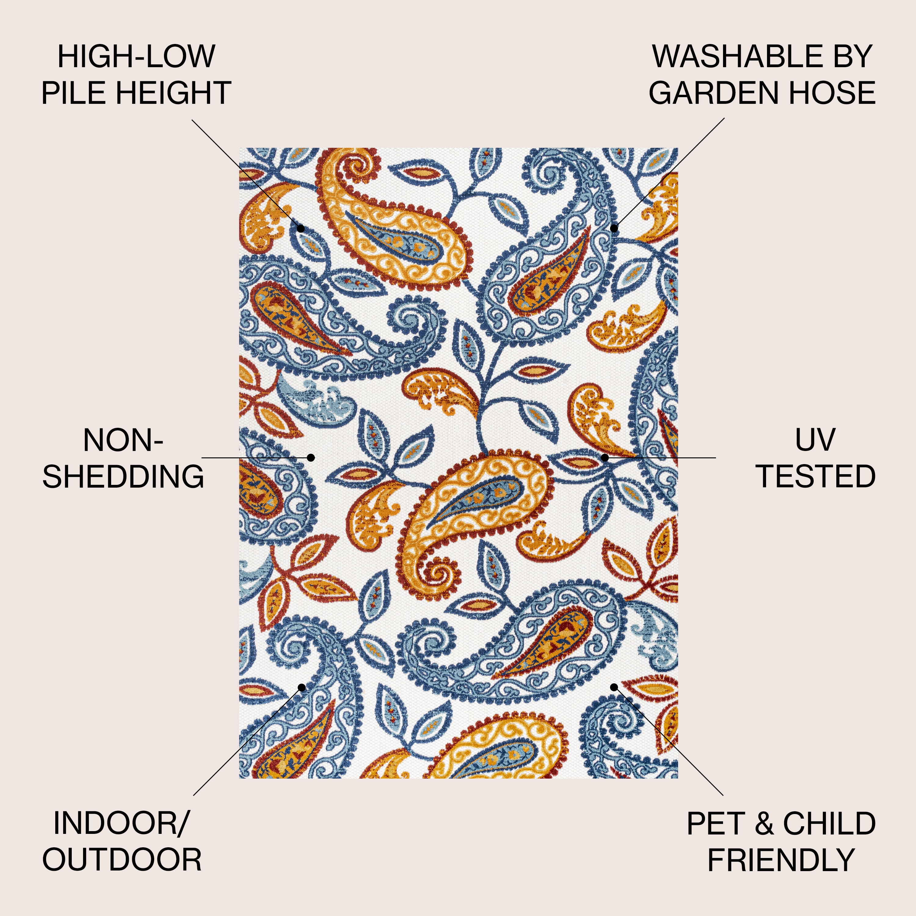 JONATHAN  Y AMC102B-4 rugs - View #3