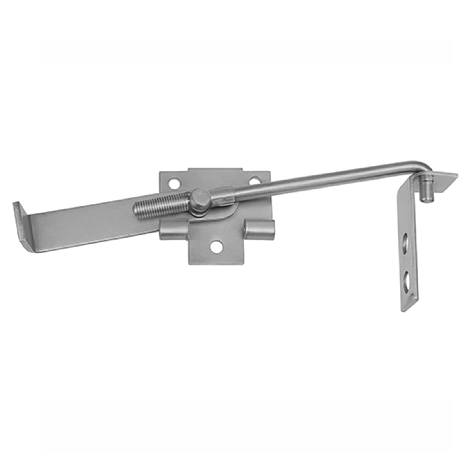 Phyfalip  Zinc Barn Door Jamb Latch with Hook 7 in Cam Latch Sliding Door Adjustable Latch Length durable home and garden accessory designed for