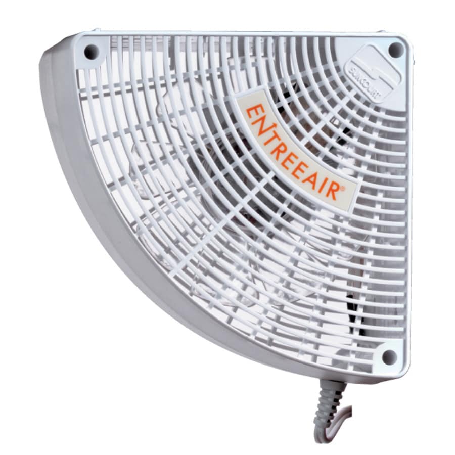 EntreeAir 5.25-in 1-Speed Indoor White Personal Fan in the Portable Fans  department at