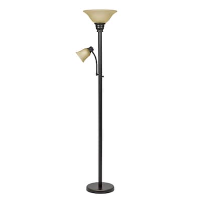 Torchiere With Side Light Floor Lamps, Hampton Bay Torchiere Floor Lamp Parts Catalogue
