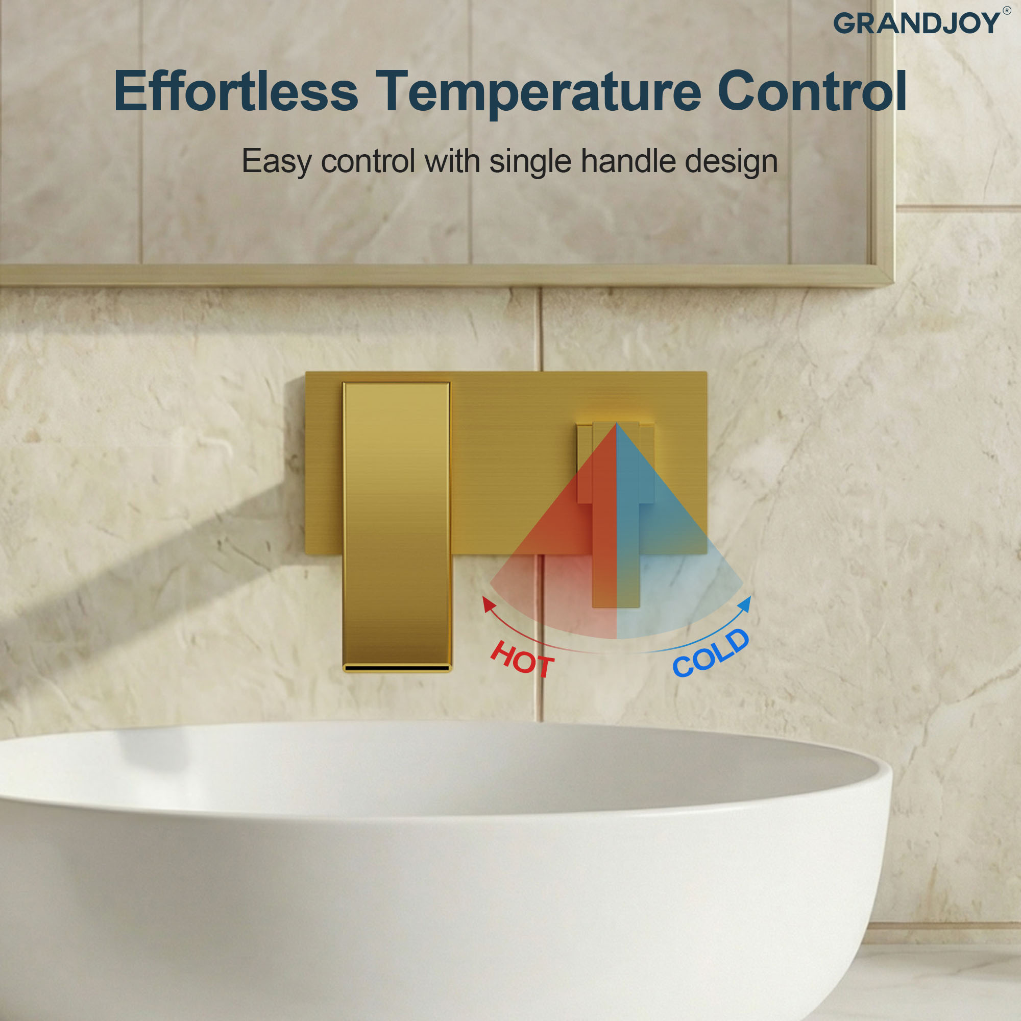 GRANDJOY SGF13GJ-05B-BG Lavatory-Faucets - View #8