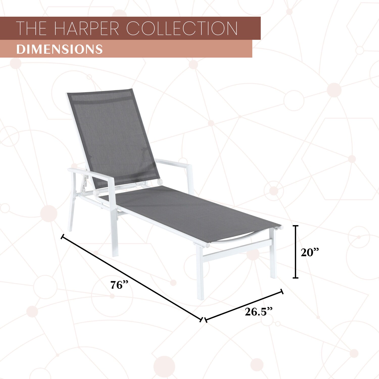 Mod Furniture HARPCHS-W-GRY Patio-Chairs - View #4