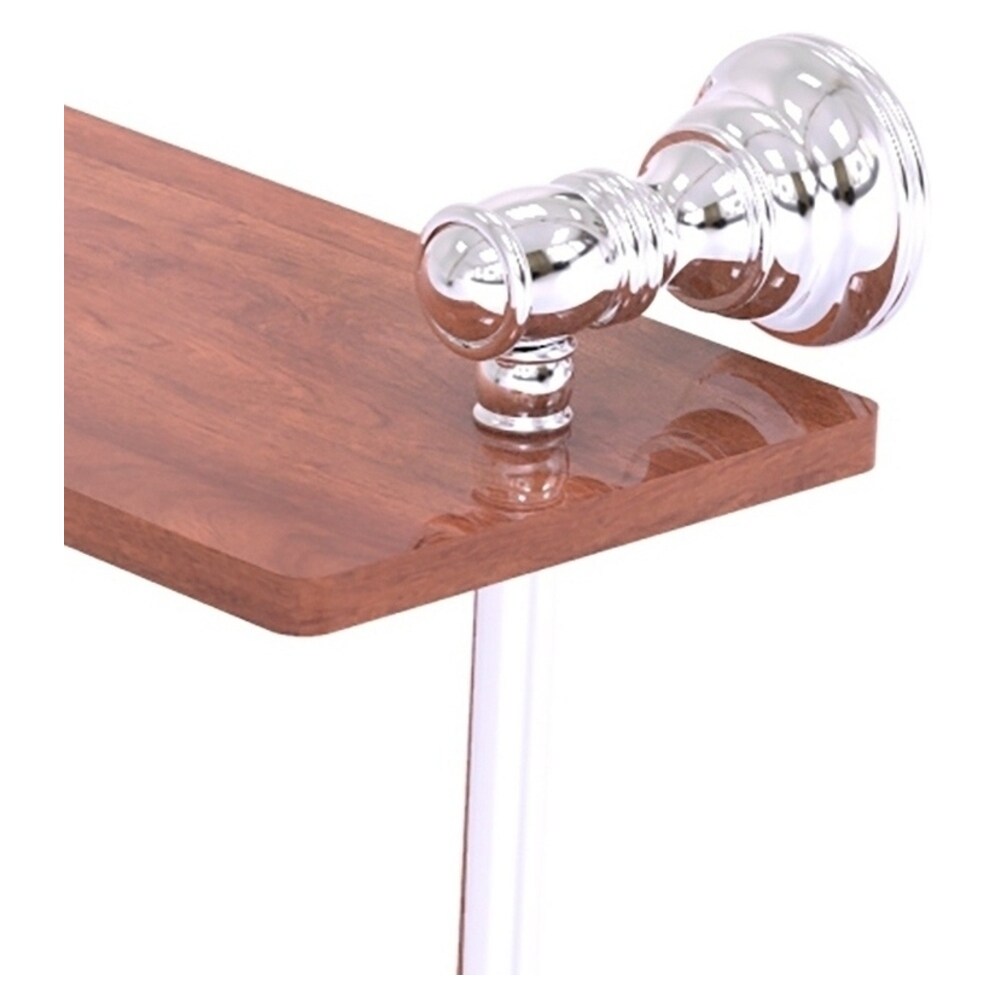 Allied Brass CL-5-22TB-IRW-PC Bathroom-Shelves - View #2