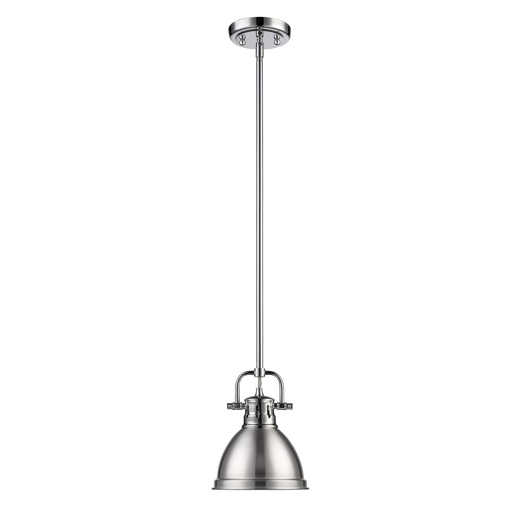 Golden Lighting 3604-M1L CH-PW Pendant-Lights - View #2