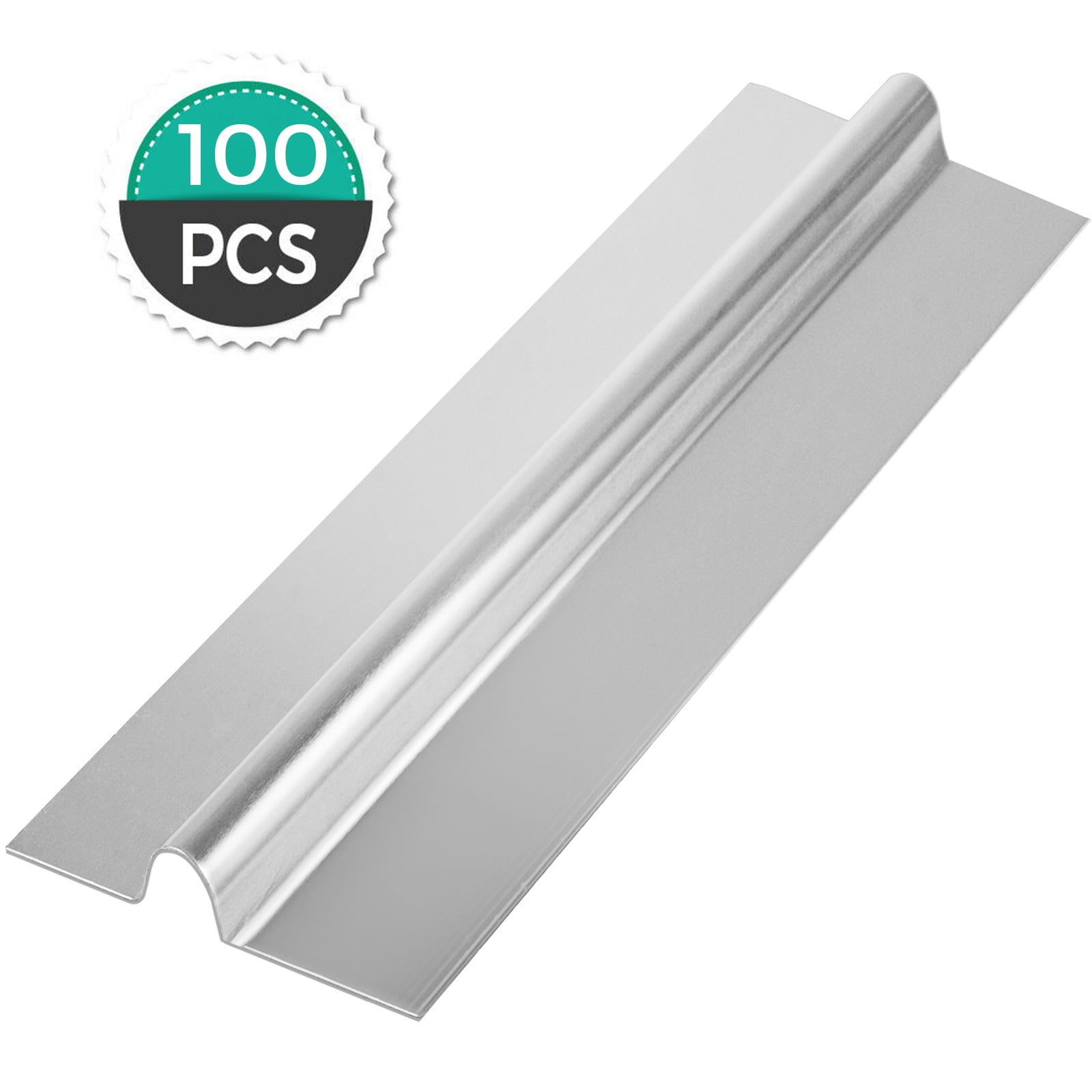 VEVOR Pex Heat Transfer Plates, 100Pcs Box Radiant Heat Transfer Plates,  2Ft Aluminum Pex Heat Transfer Plates, 1/2-in Heat Transfer Plates Designed  For Pex Tubing in the PEX Pipe, Fittings & Specialty