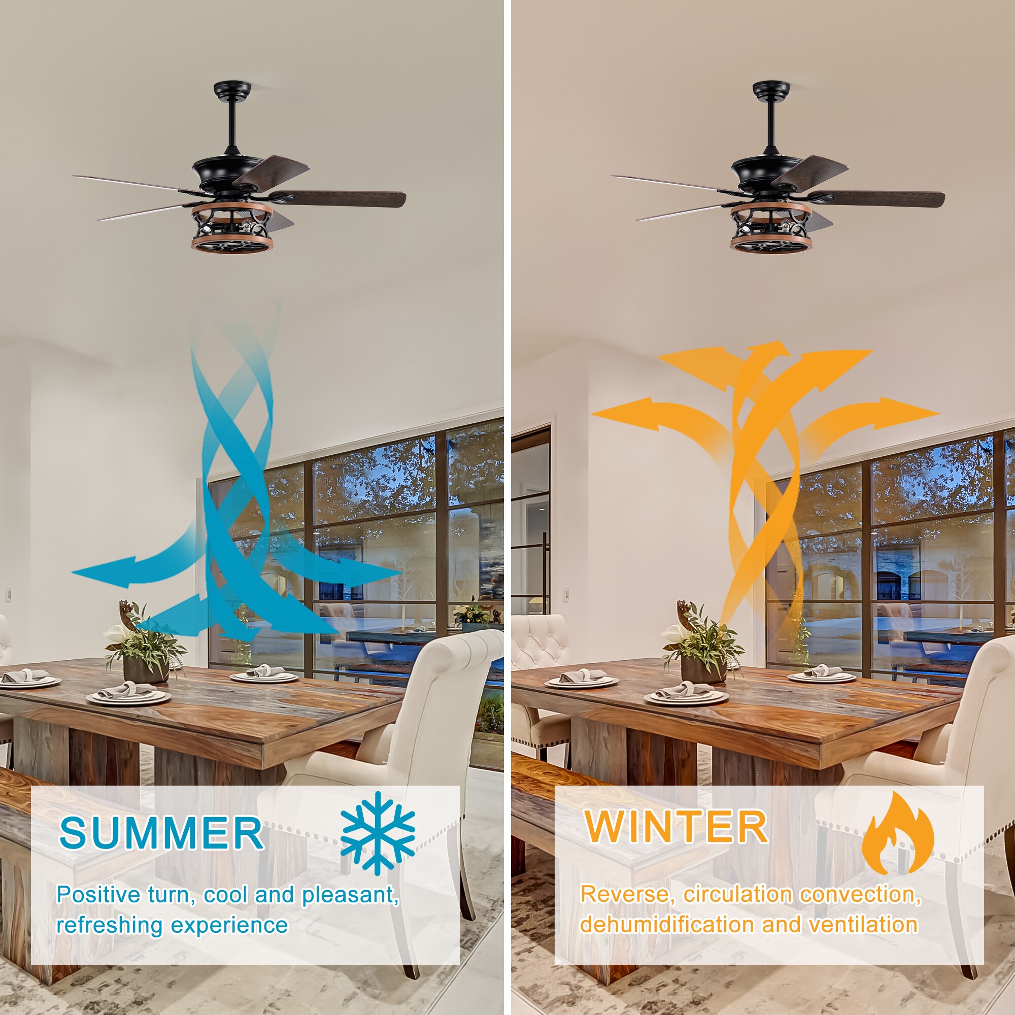 Oaks Decor BDHEM123241 Ceiling-Fans - View #8