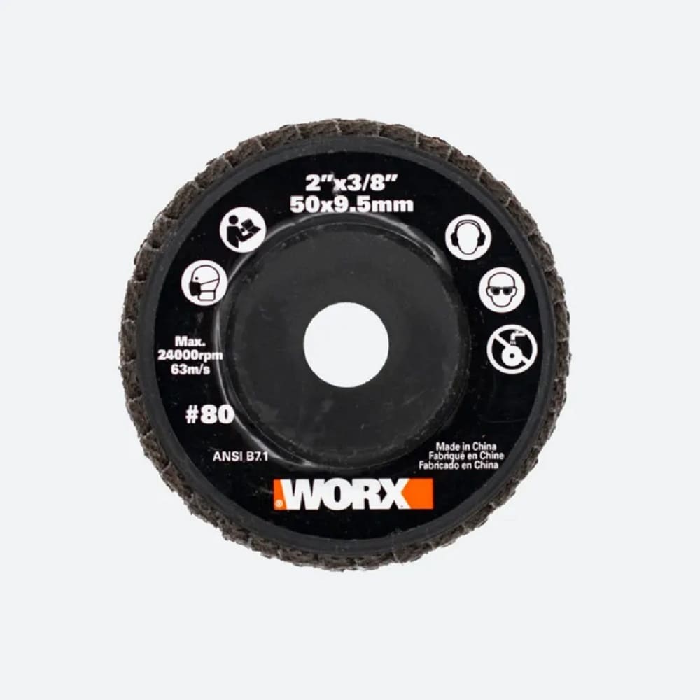 WORX MakerX 5 Pack Hook and Loop Pad Fits 2 in Grinder Size in