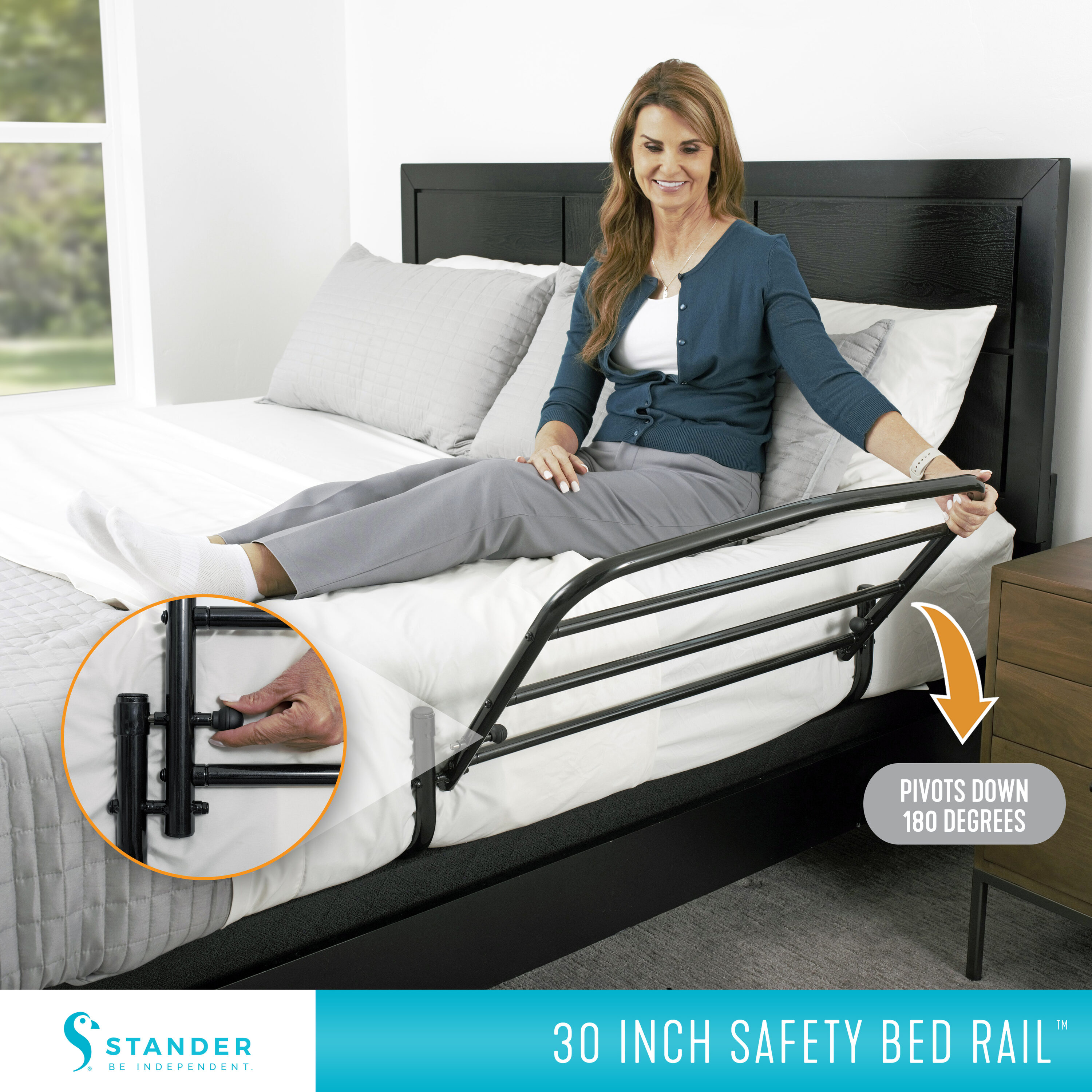 Stander 8050 Bed-Rails - View #3