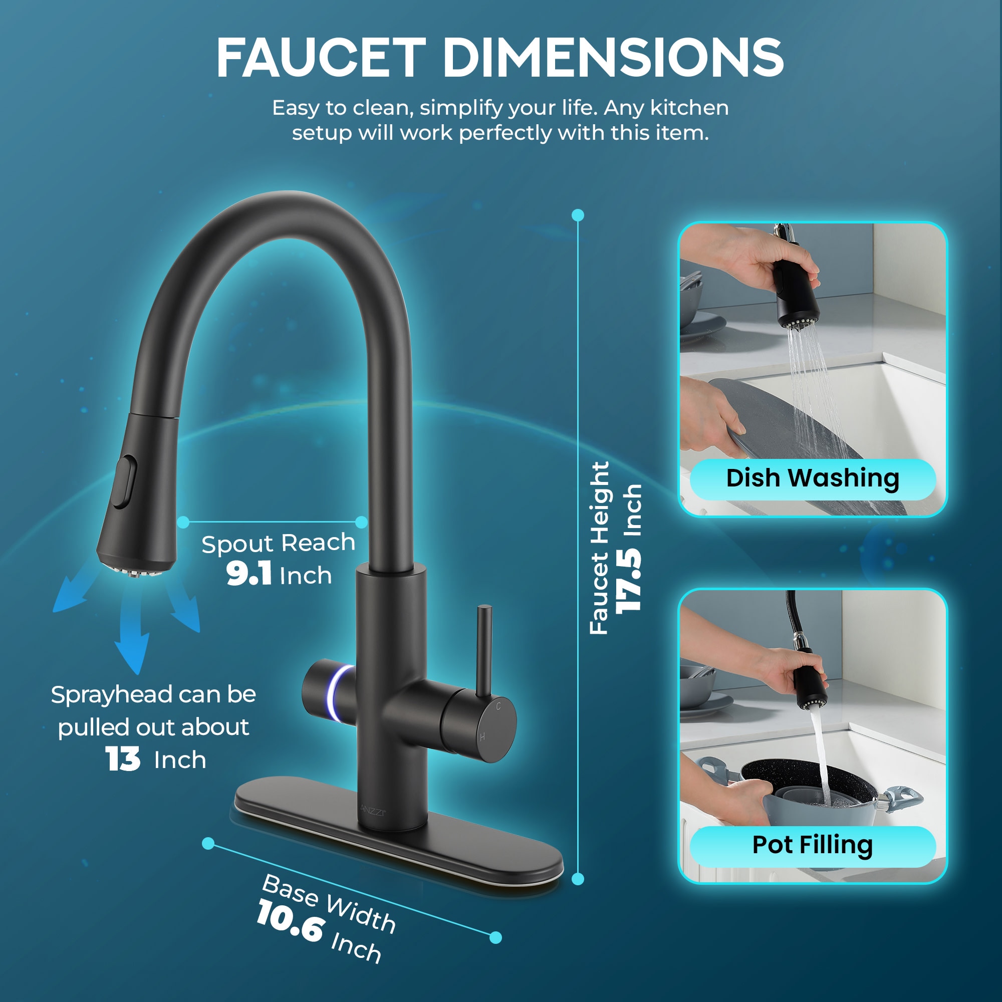 ANZZI KF-AZ401MB Kitchen-Faucets - View #8