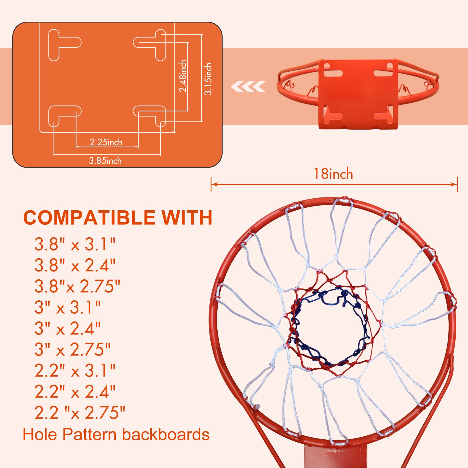 Tinyhomie LW-RV-BMM16 Basketball-System - View #2