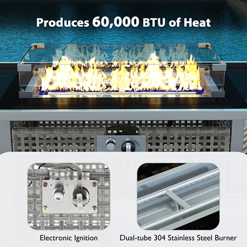 GZMR GZ-AJE8500 Outdoor-Gas-Firepits - View #4