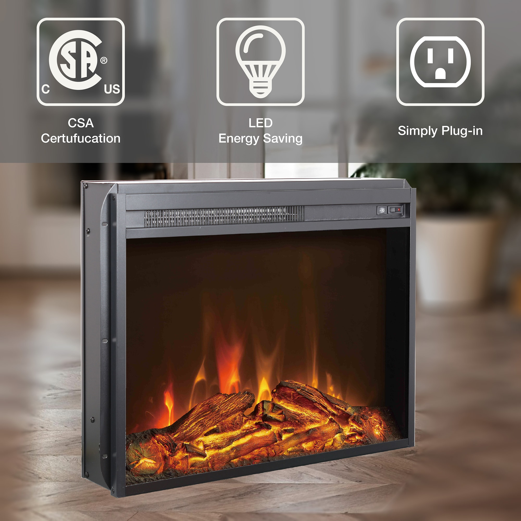 Sunrinx MG8-FP-06 Electric-Fireplaces - View #3