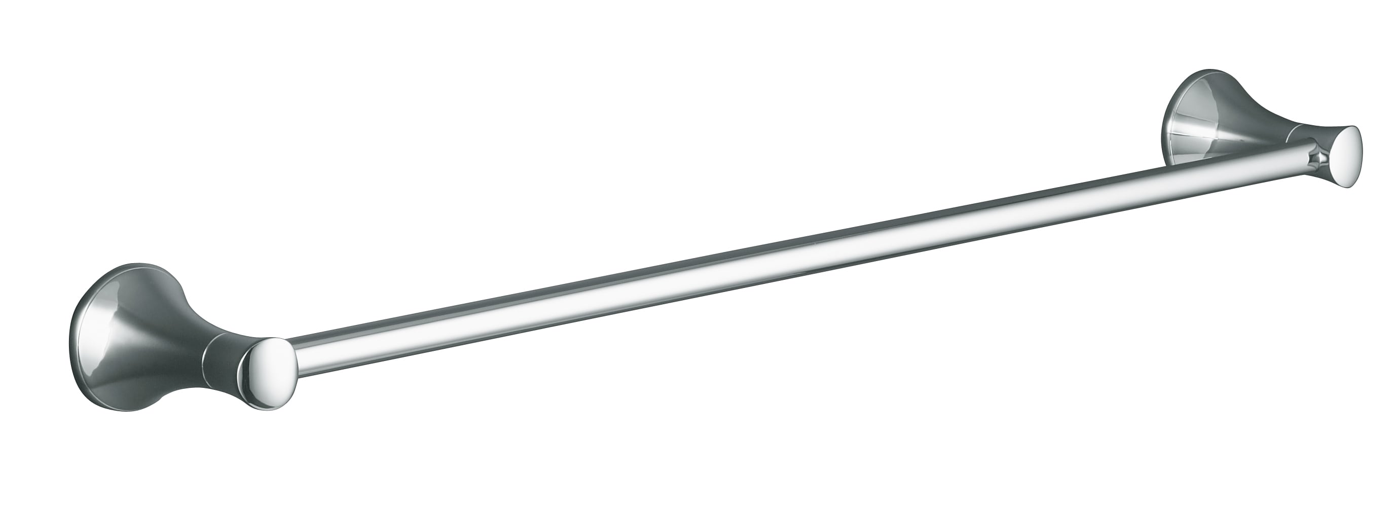 KOHLER 13431-CP Coralais 24-in Polished Chrome Wall Mount Single Towel Bar