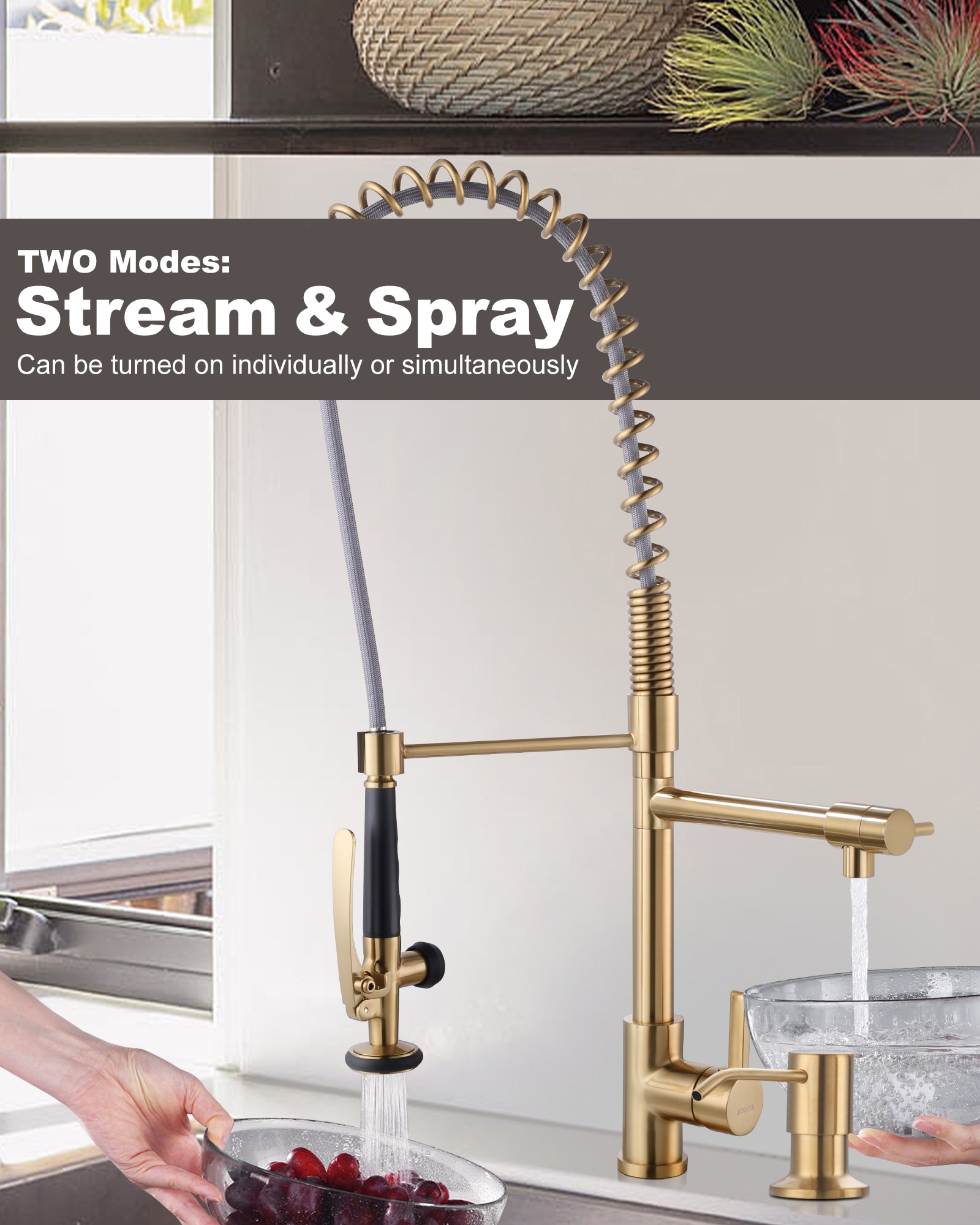 WOWOW 2312000G-S Kitchen-Faucets - View #3