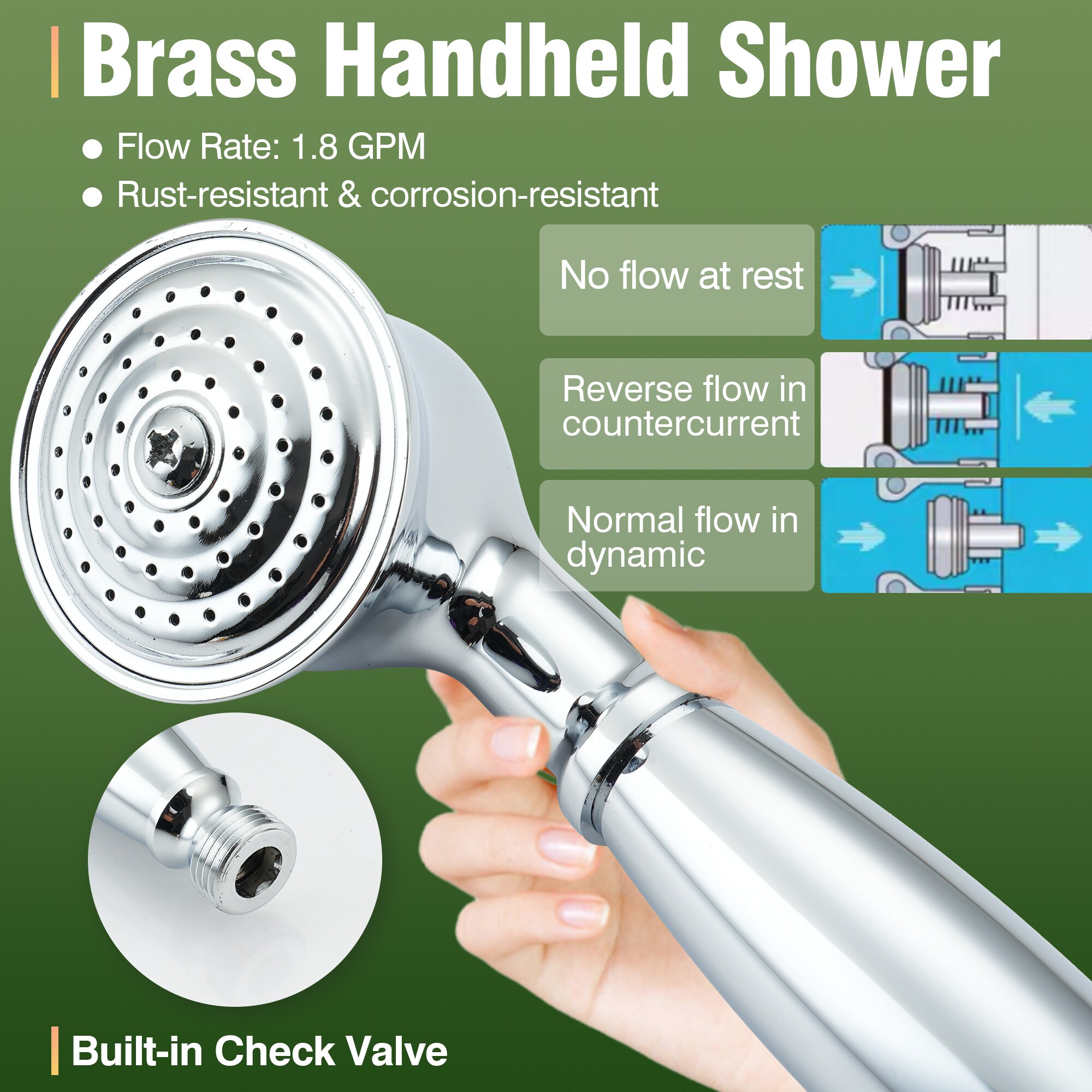 CASAINC WF-DB96103BN-10 Roman-Tub-Faucets - View #7