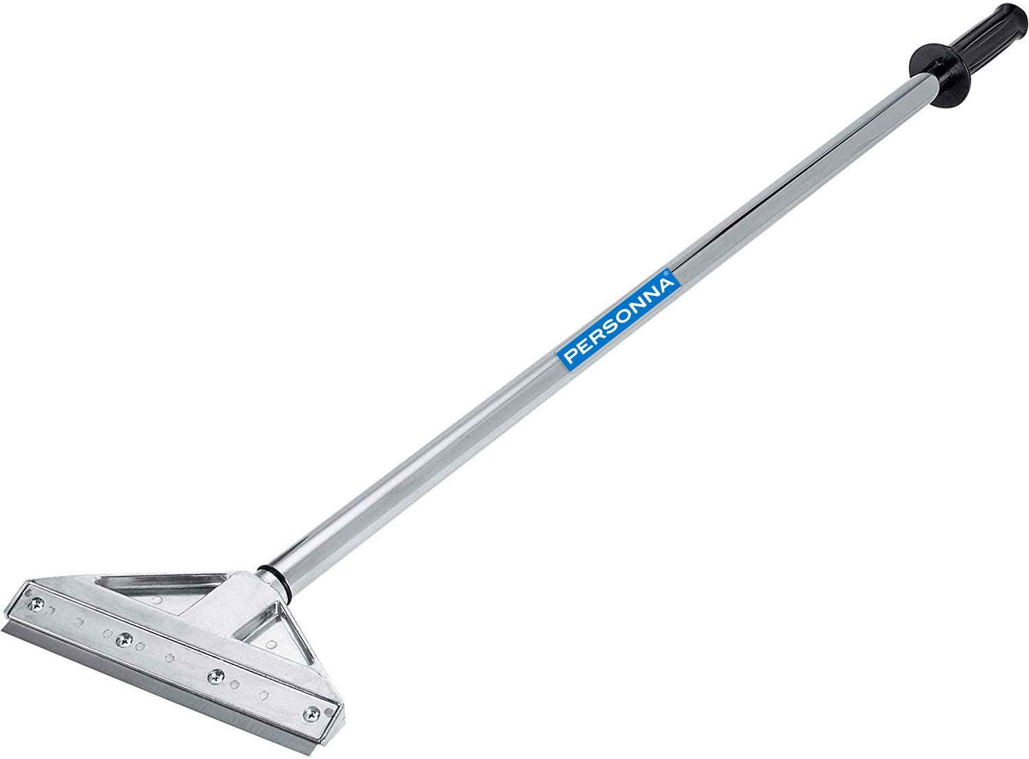 Advance Floor Scraper w/ 5ft Metal Handle, 18in Spring Steel Blade