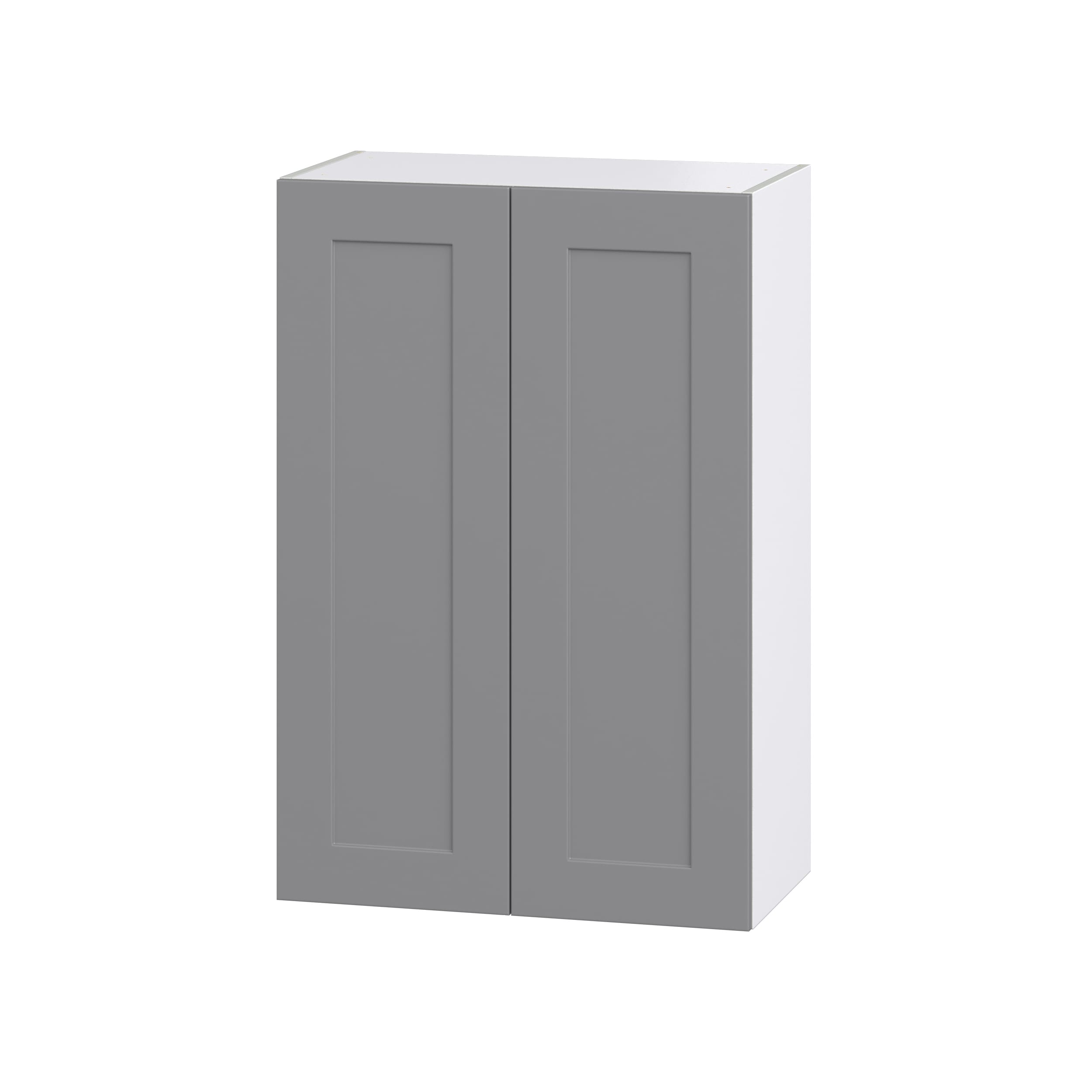 Hugo&Borg DSW2740-BM Beaumont 27-in W x 40-in H x 14-in D Slate Gray Wall Fully assembled Cabinet (Recessed Panel Shaker)