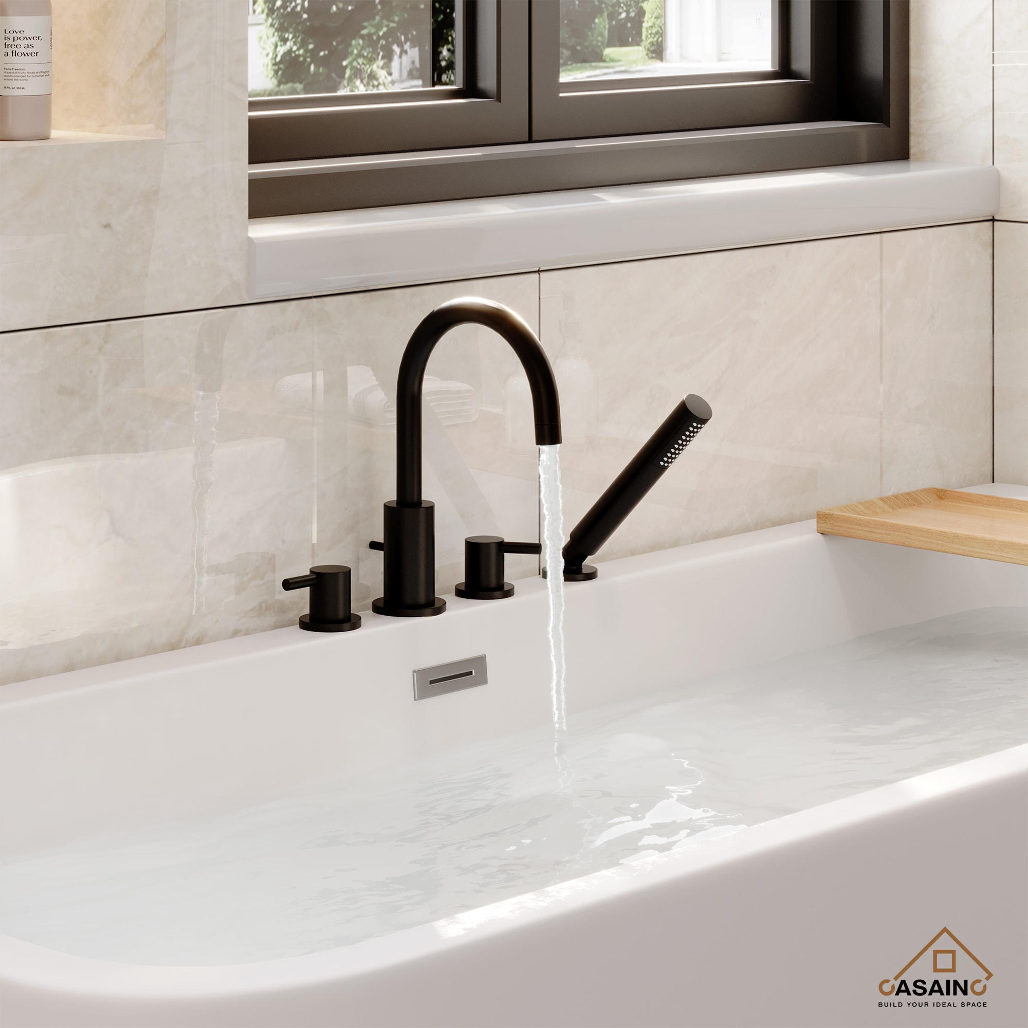 CASAINC CALTC11BN Roman-Tub-Faucets - View #3