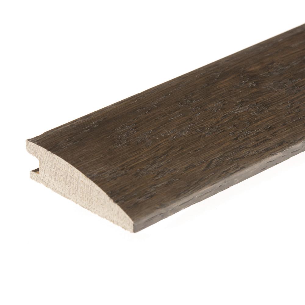 Flexco 786787 Reducer Mount Castle Truffle 0.5-in T x 2-in W x 78-in L Solid wood Reducer