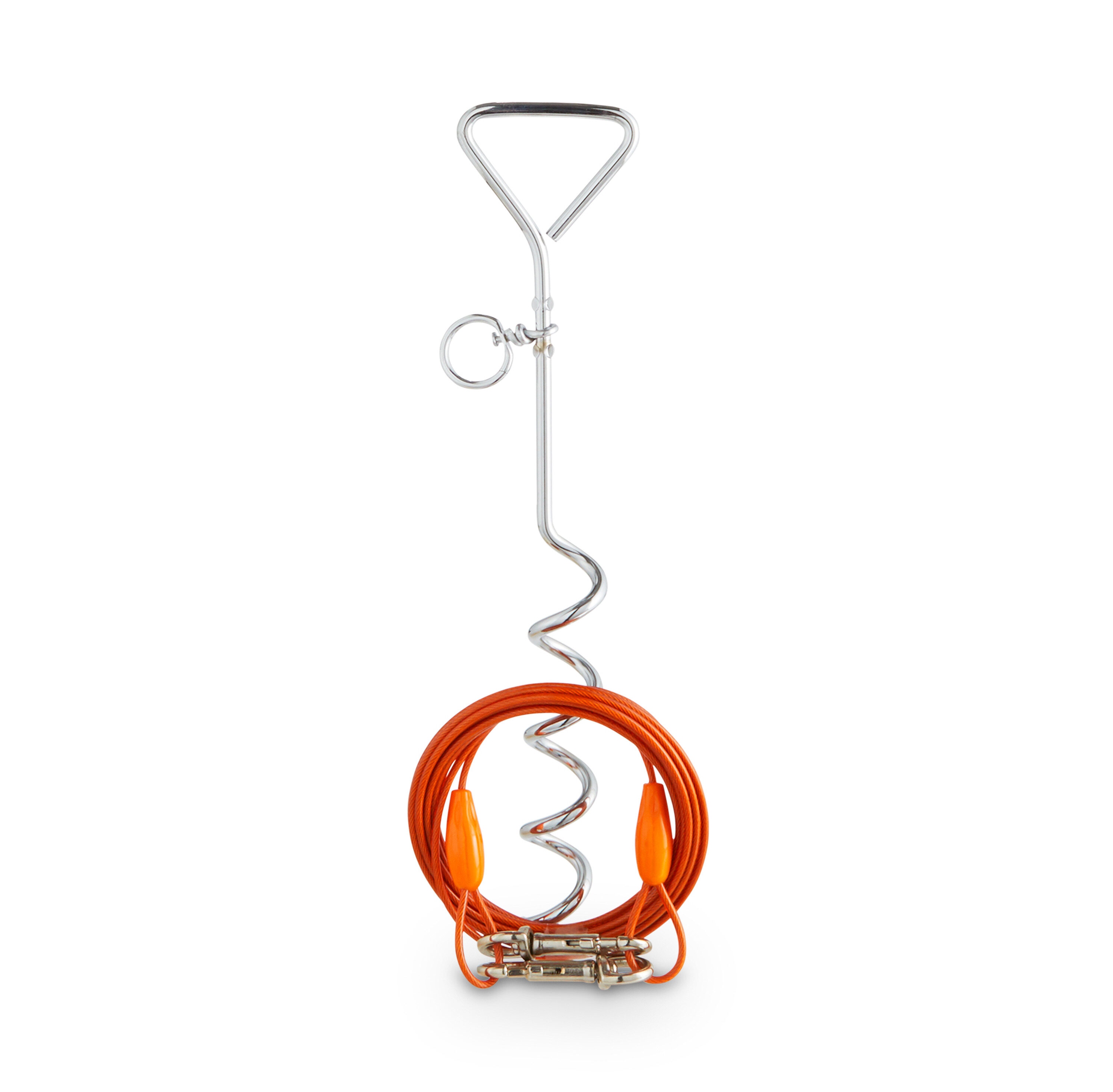 EveryYay 3292328 Multi-Color Powder-coated steel Pet Leash Post
