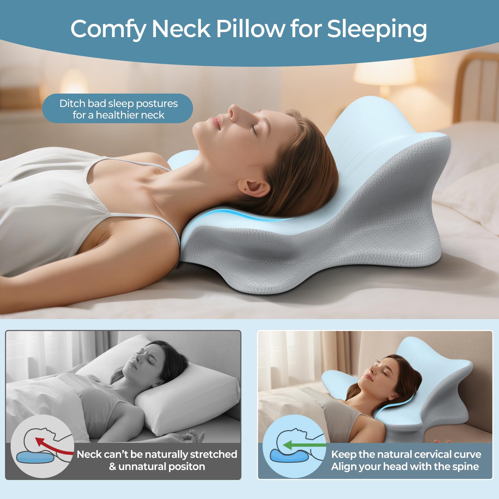 YICSAM 5749848444960 Bed-Pillows - View #3
