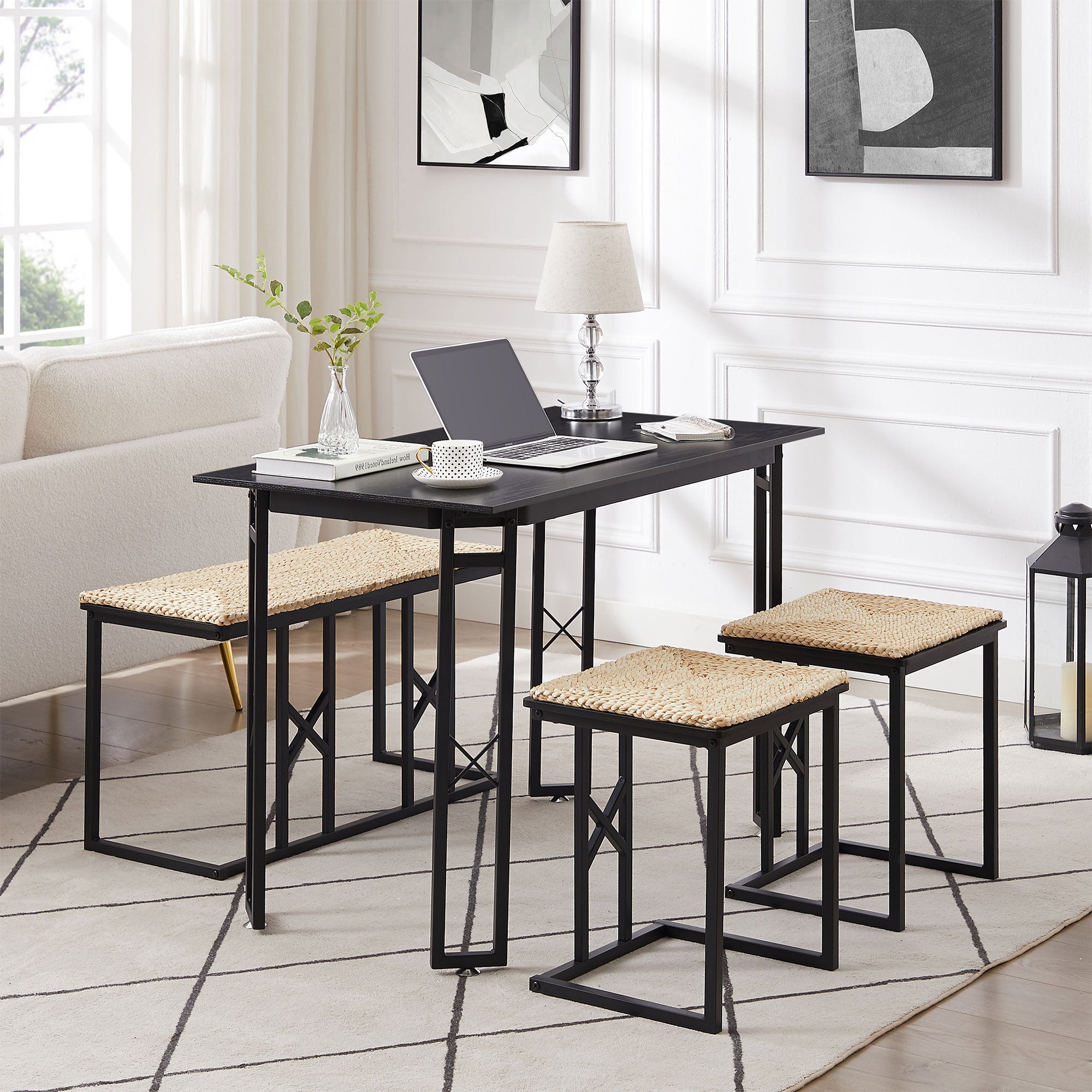 Vecelo LOE-TC16-BRN Dining-Sets - View #2