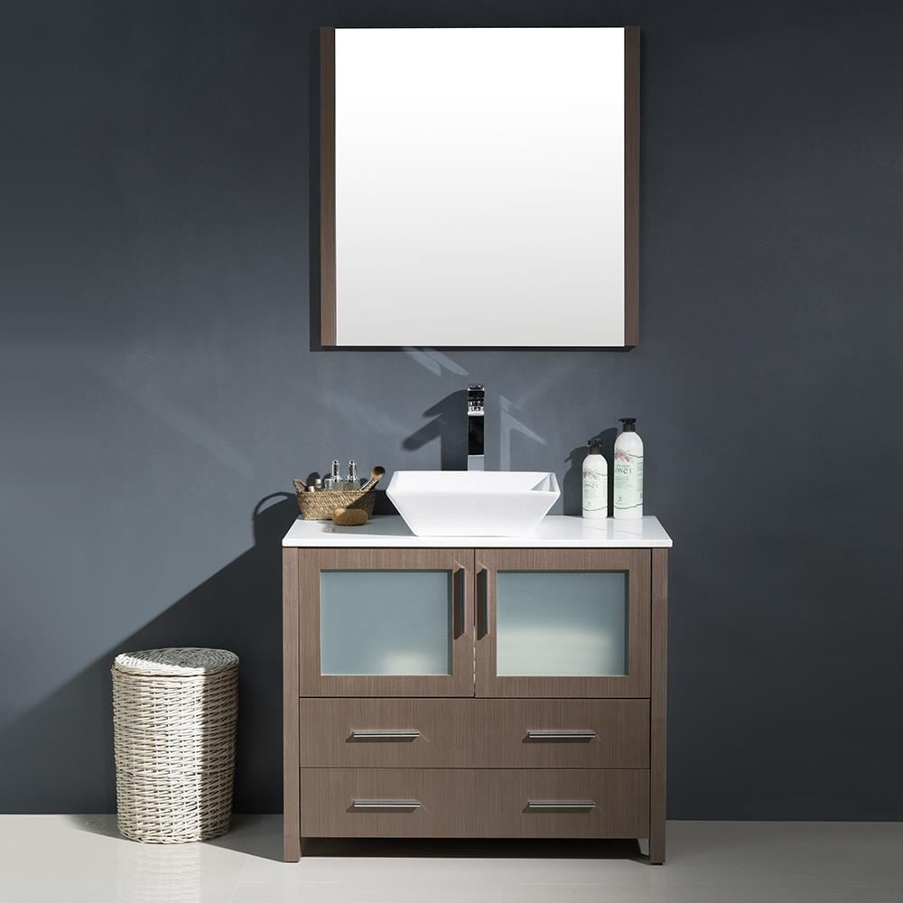 Fresca FVN6236GO-VSL Bath-Vanity-Combo - View #4