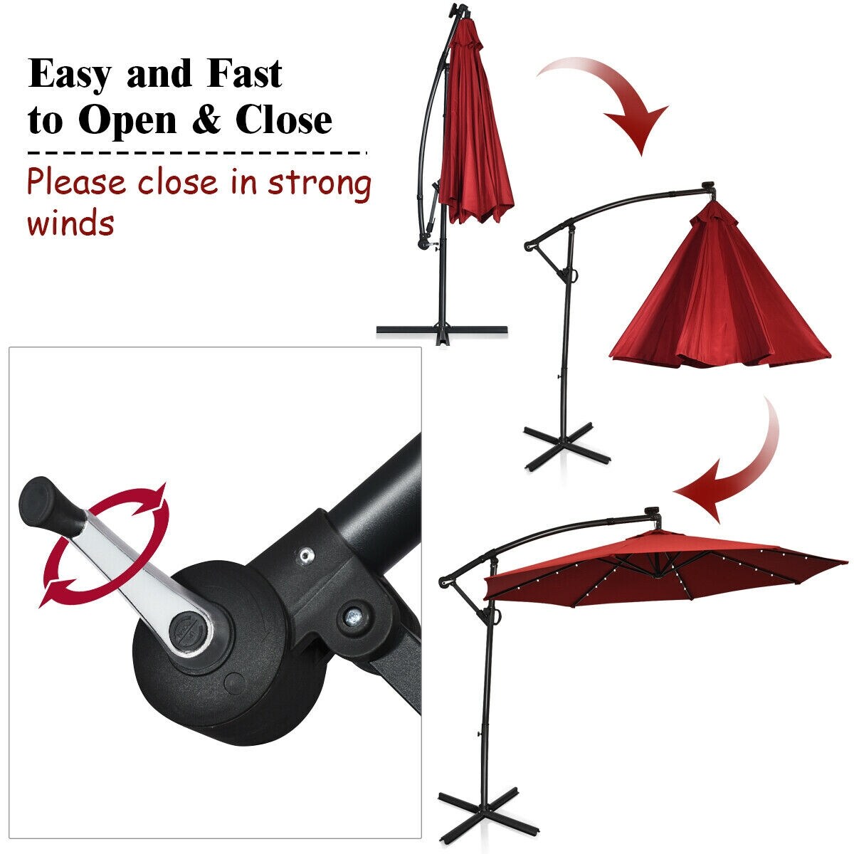 Forclover HBV-287WN Umbrellas-2 - View #7