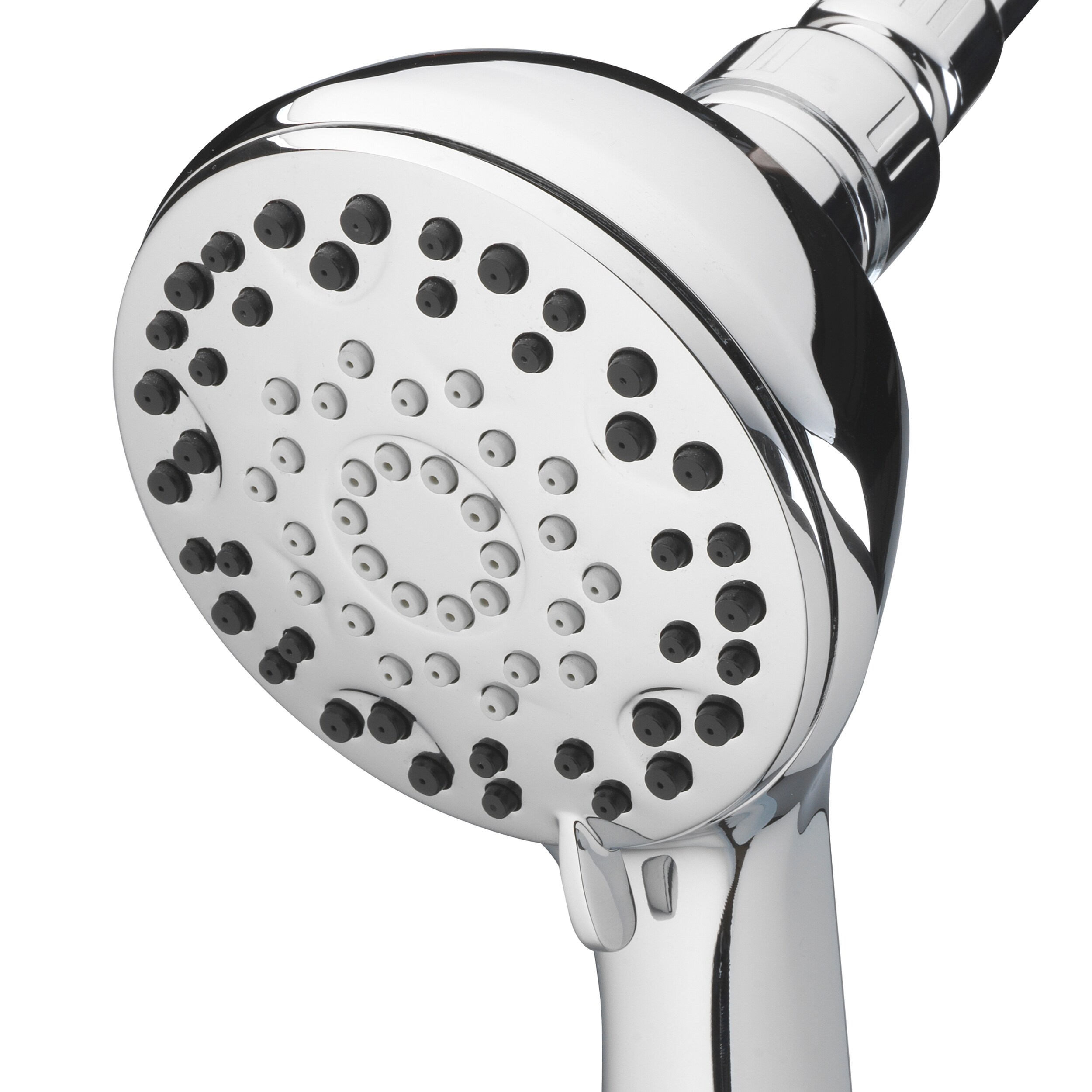 allen + roth Galway Chrome Round Handheld Shower Head 1.8GPM (6.8LPM