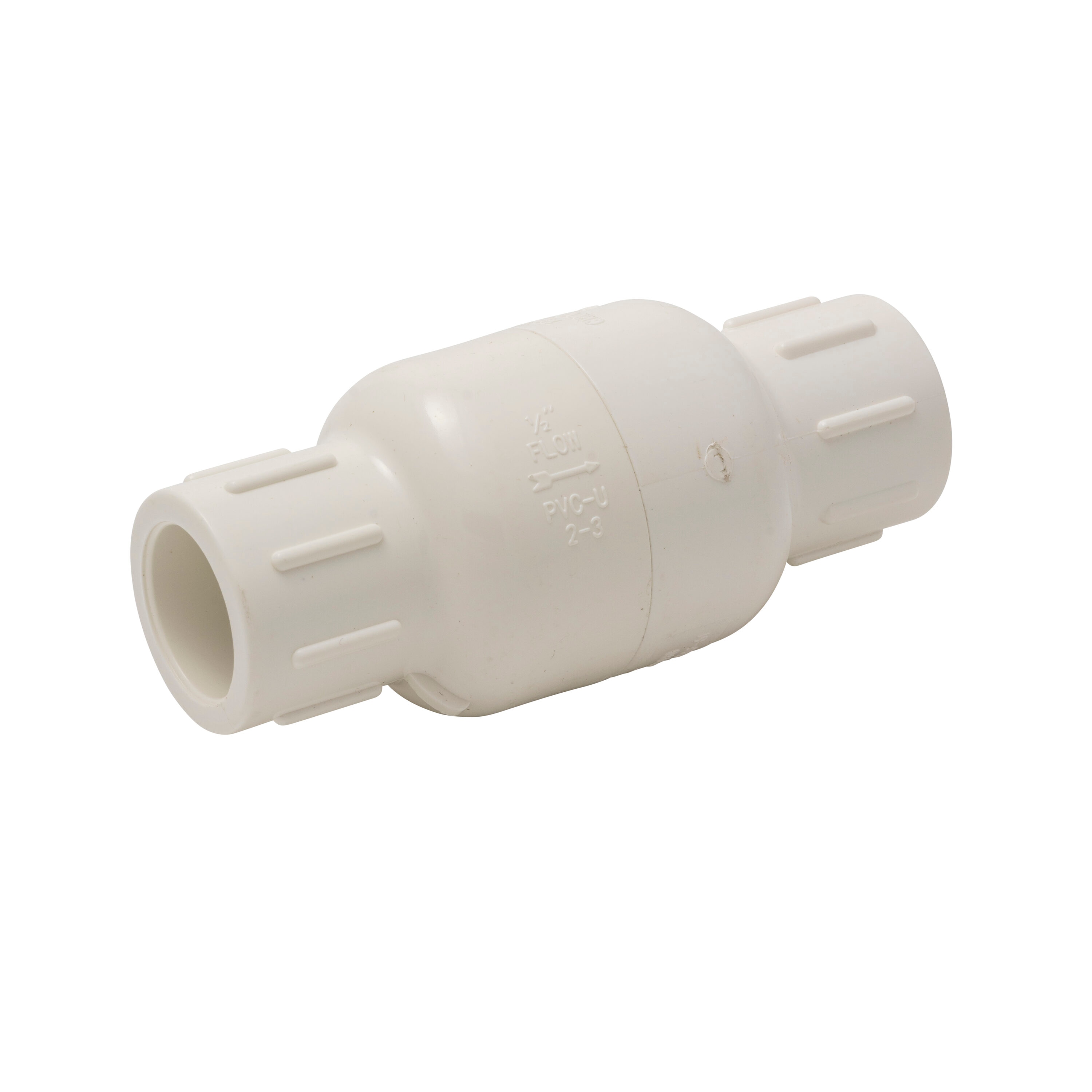 RELIABILT 101-603RB 1/2-in PVC x PVC PVC Sch 40 Spring loaded check valve
