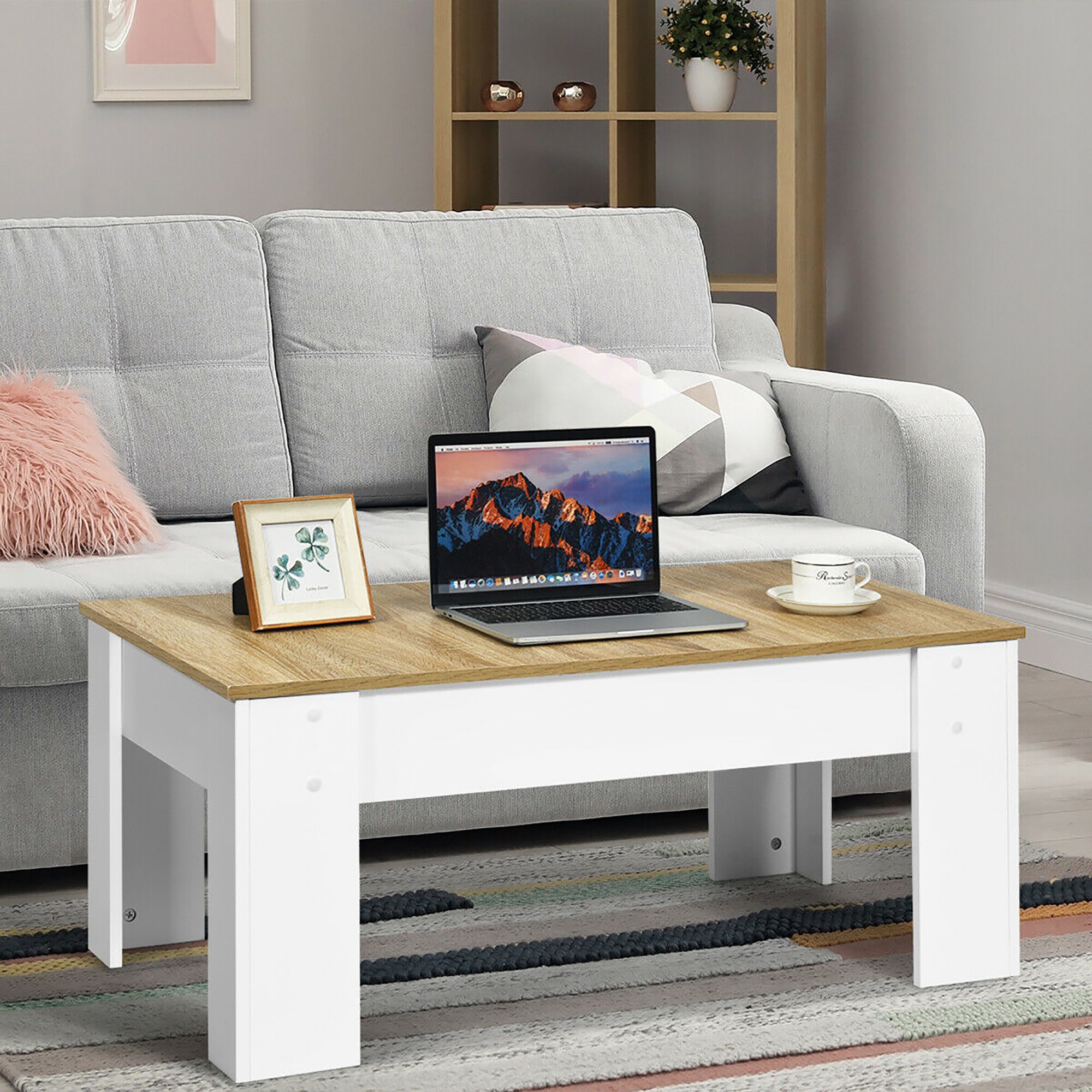 Costway HW64428WH Coffee-Tables - View #10