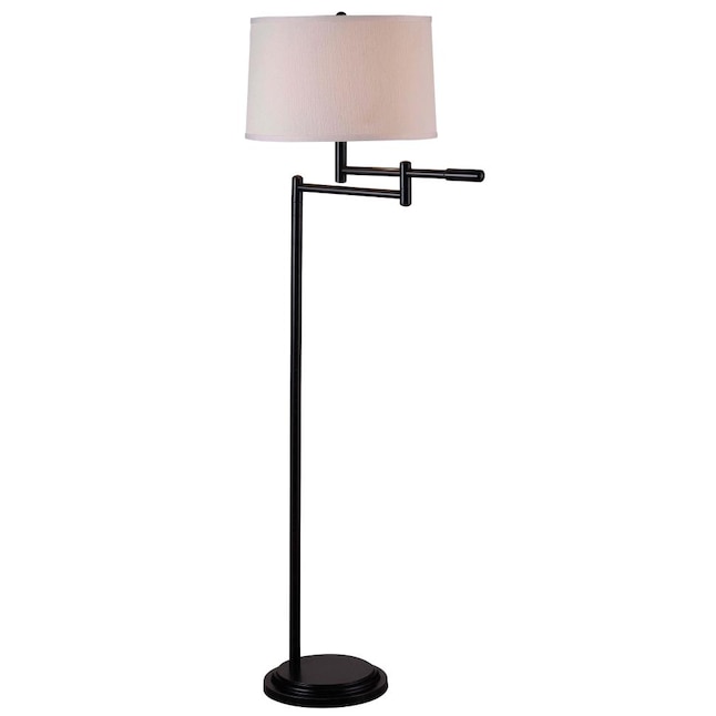 North Star Designs Stoughton 59.5-in Black Swing-Arm Floor Lamp in the Floor  Lamps department at Lowes.com