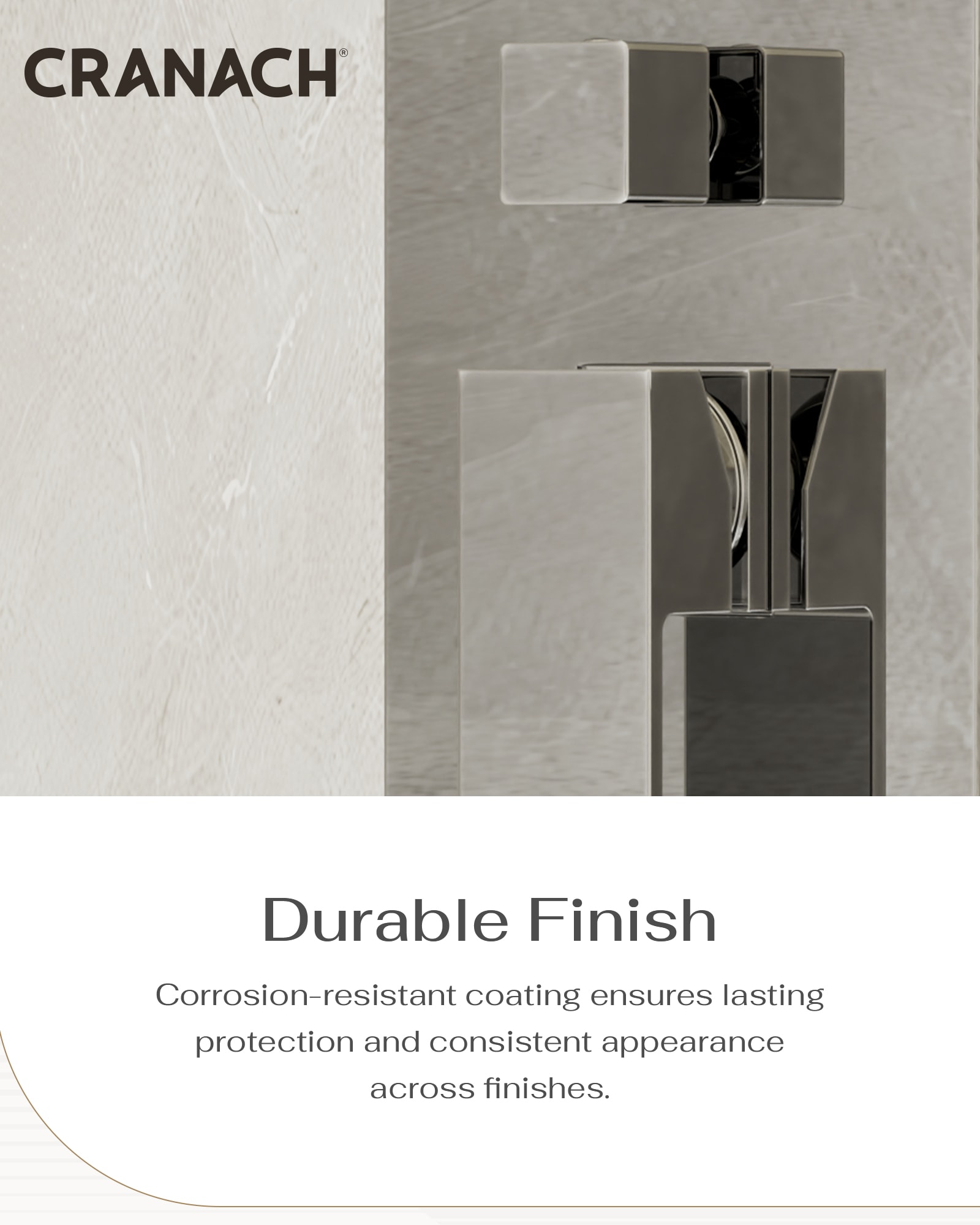 CRANACH C03.CR02.CP Showerhead-Bar-Panels - View #4