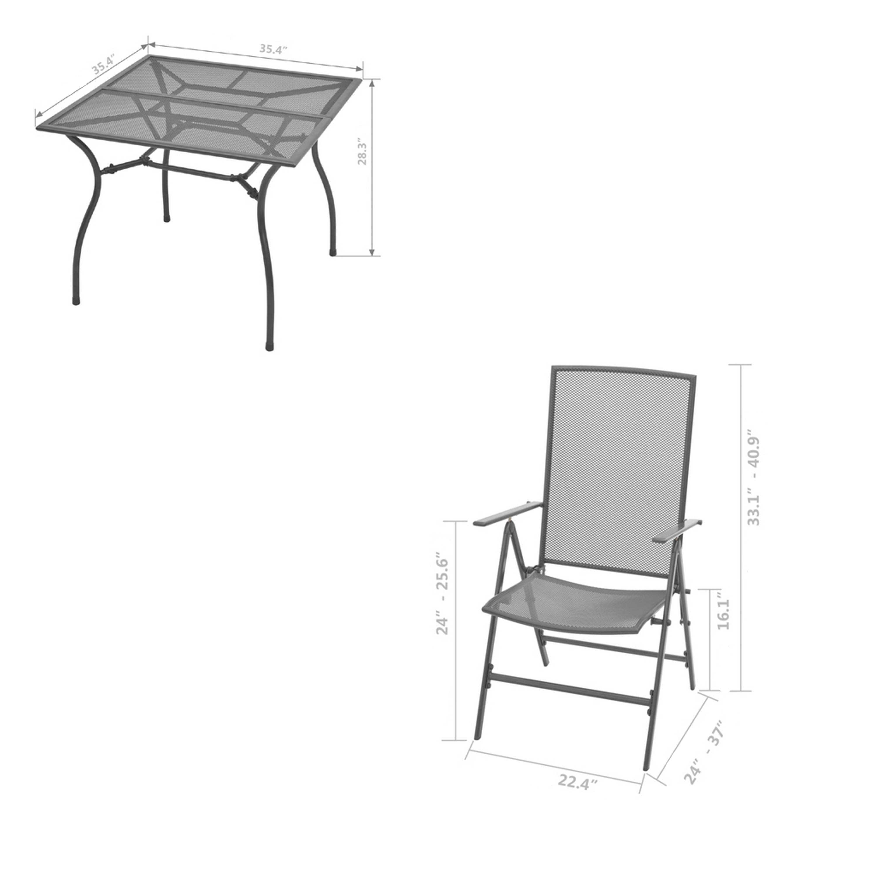 Benzara BM325820 Patio-Dining-Sets - View #5
