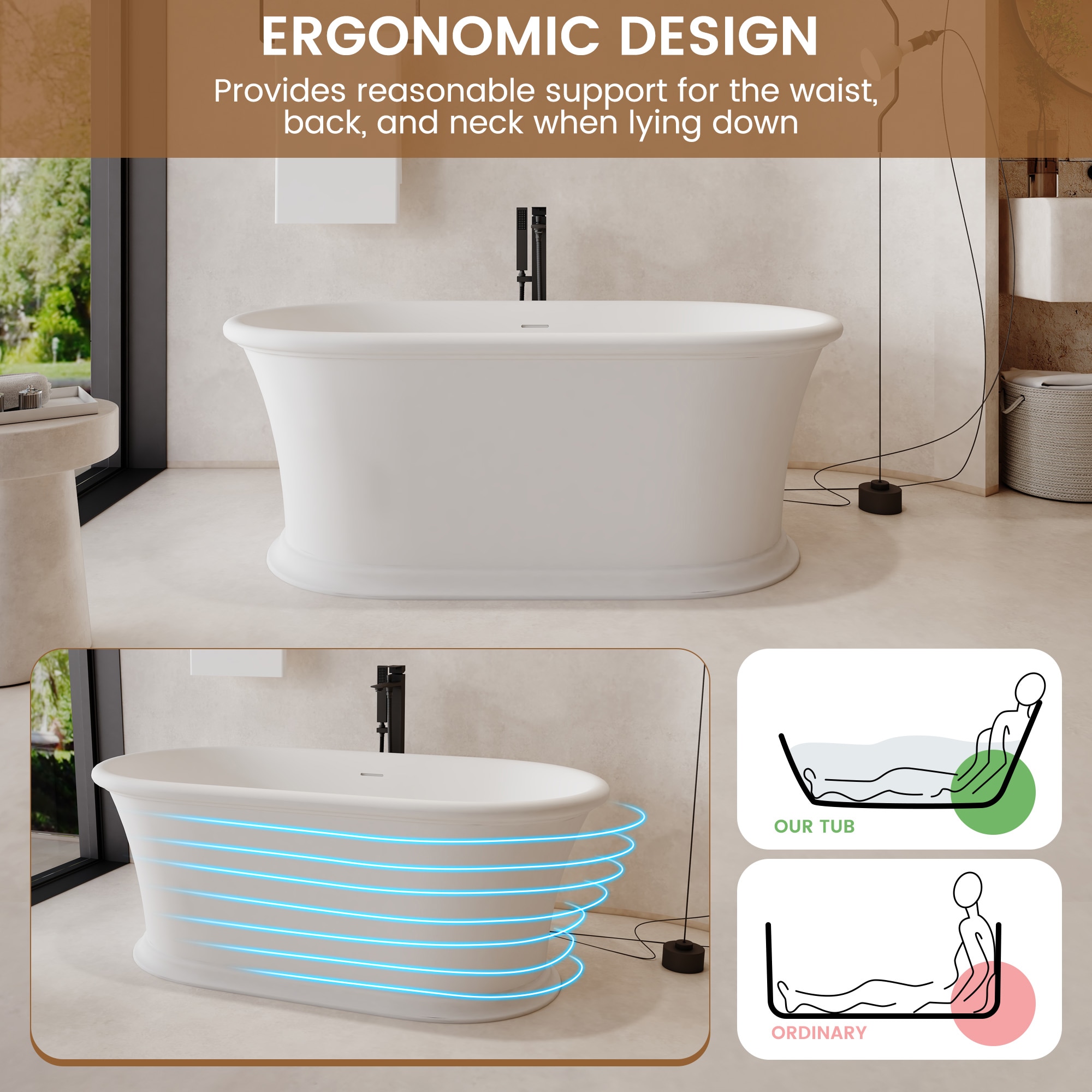 CASAINC CA-1041-SF61MW bathtubs - View #7