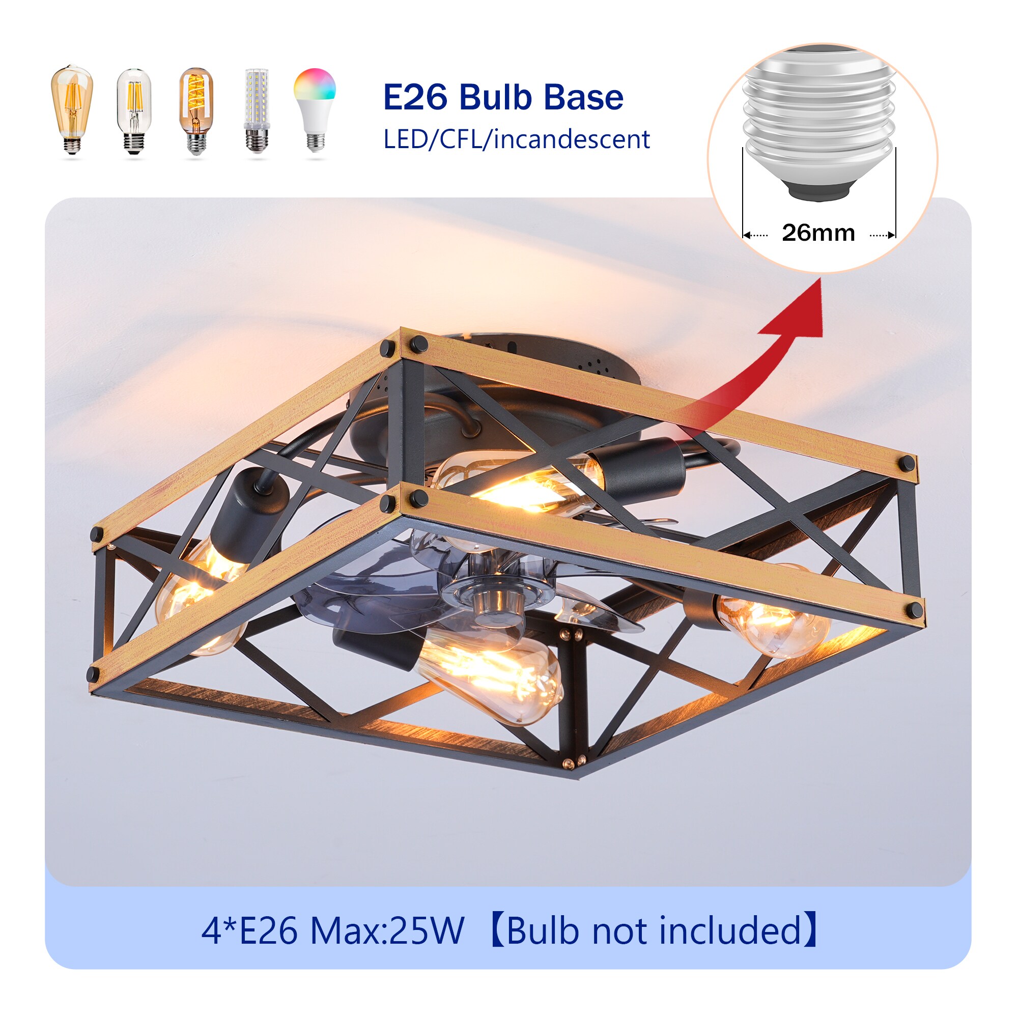 Blisstyle CLF238 Ceiling-Fans - View #7