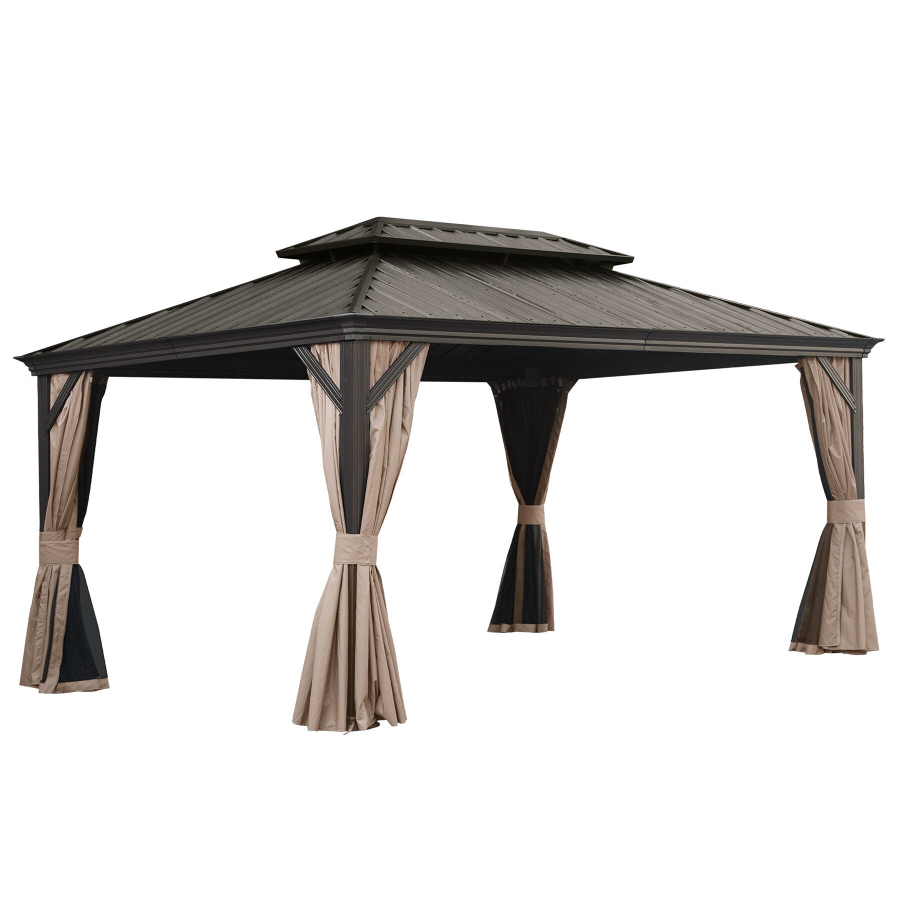 Mondawe MA-GHPS04 Wood-Resin-Gazebos - View #2