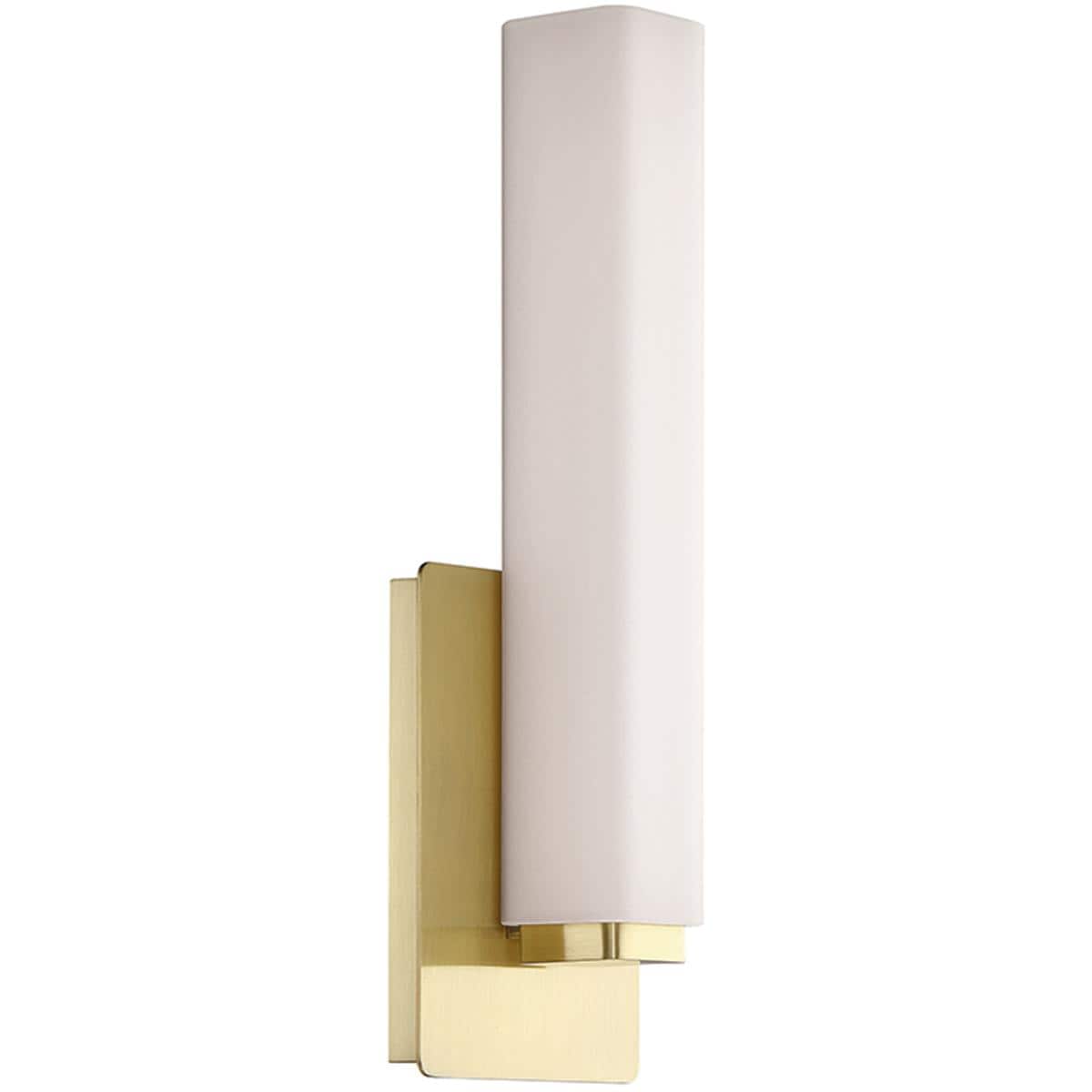 Modern Forms 1277655 WS-3115-BR Vogue Wall Sconce Brushed Brass