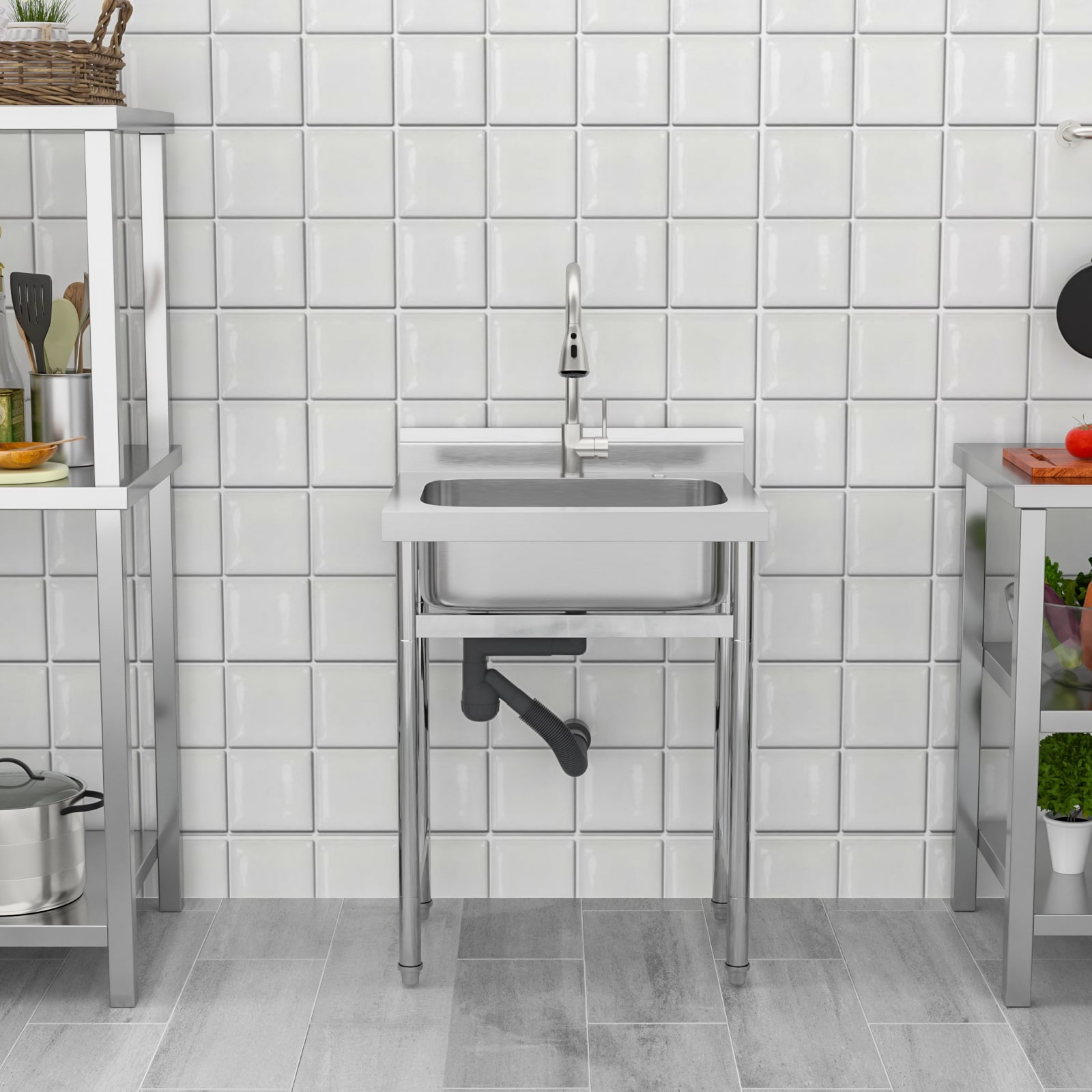 Lordear LD-SYSC2 Laundry-Tubs-Utility-Sinks - View #4