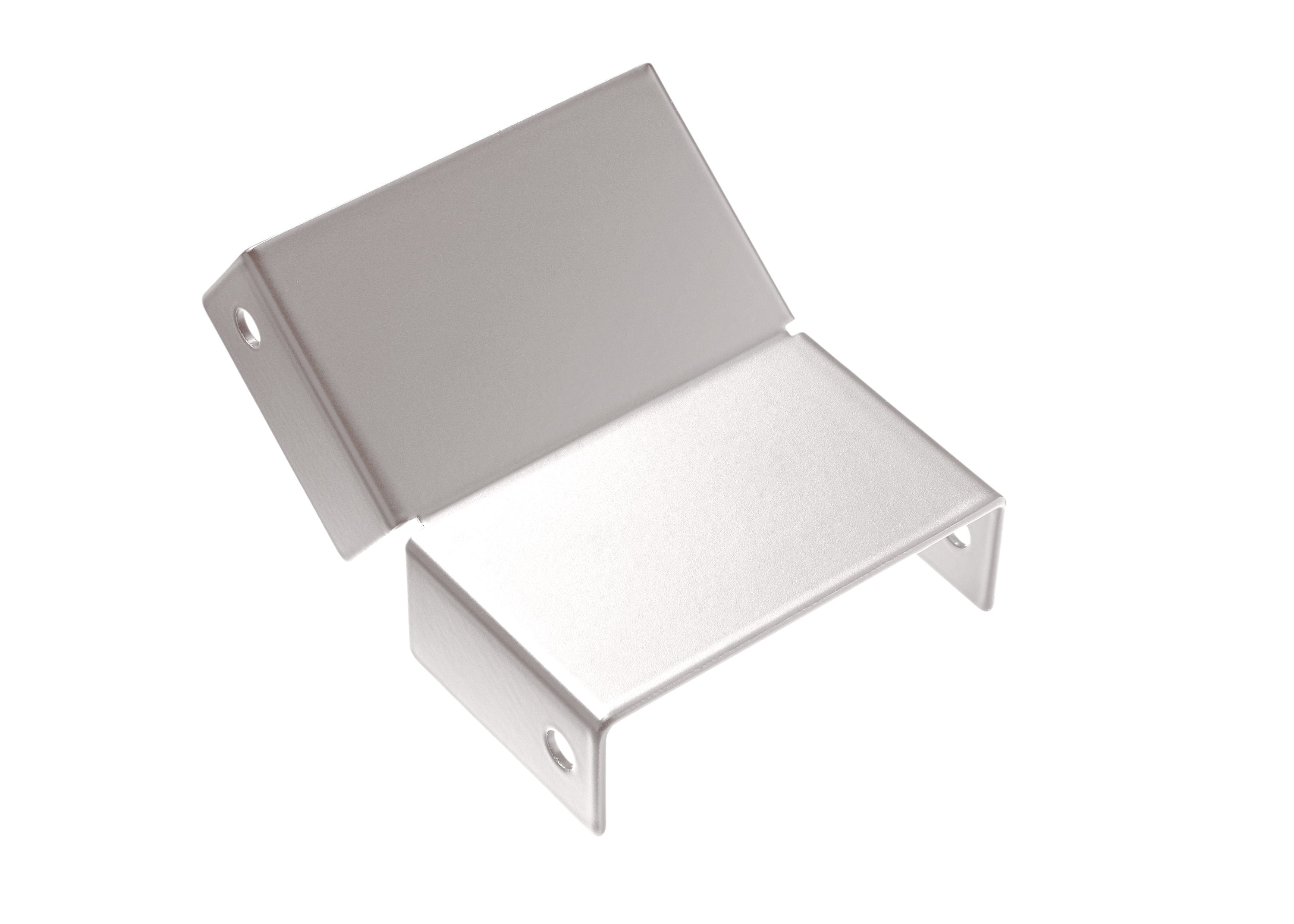 CityPost CP White Painted Galvanized Steel Rail Bracket - 3-in x 6-in ...