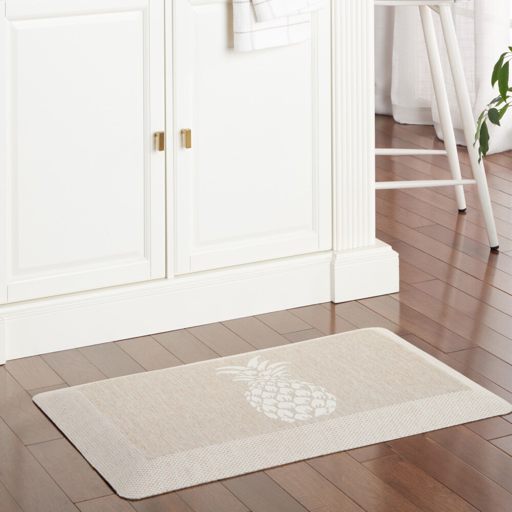 Kitchen Mats for Floor Cushioned Anti Fatigue Mats for Kitchen Floor Green Kitchen  Floor Mat Memory Foam Boho Kitchen Rugs Luxury Gold and Natural Kitchen  Runner Kitchen Rugs Sets of 2