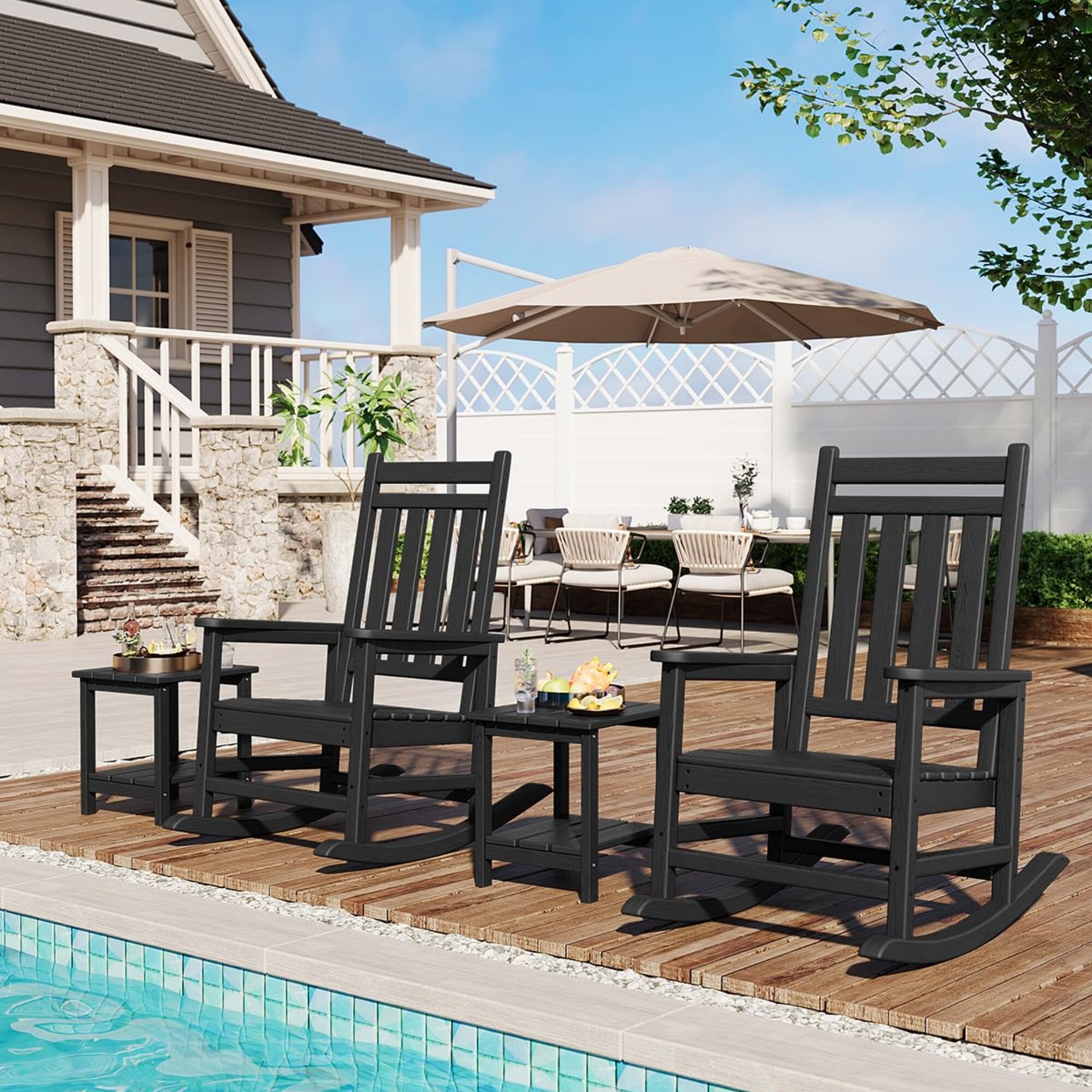 Garvee LBKCVW0136 Patio-Chairs - View #2