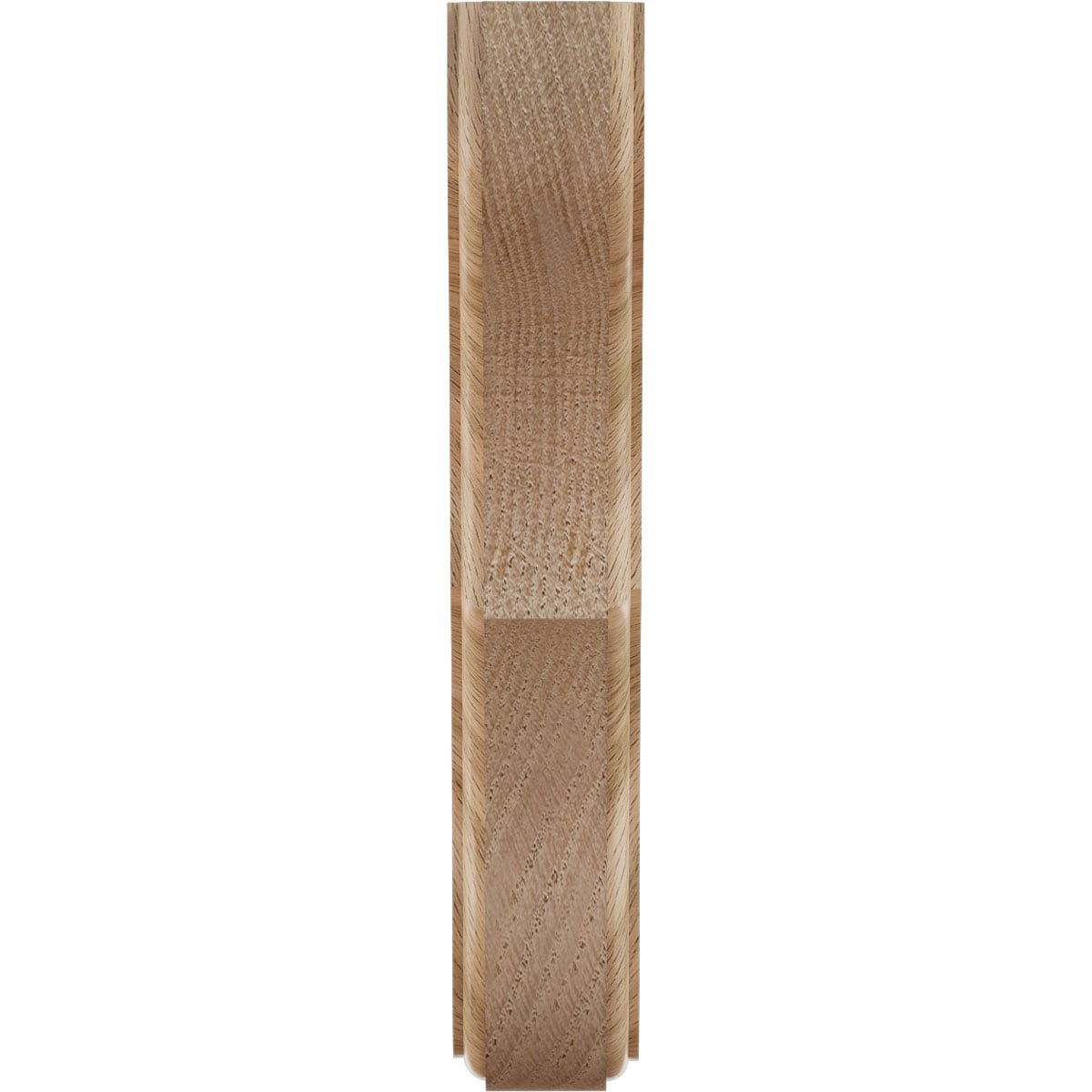 Red Oak 10" Hand-Carved Wood Corbel Bracket
