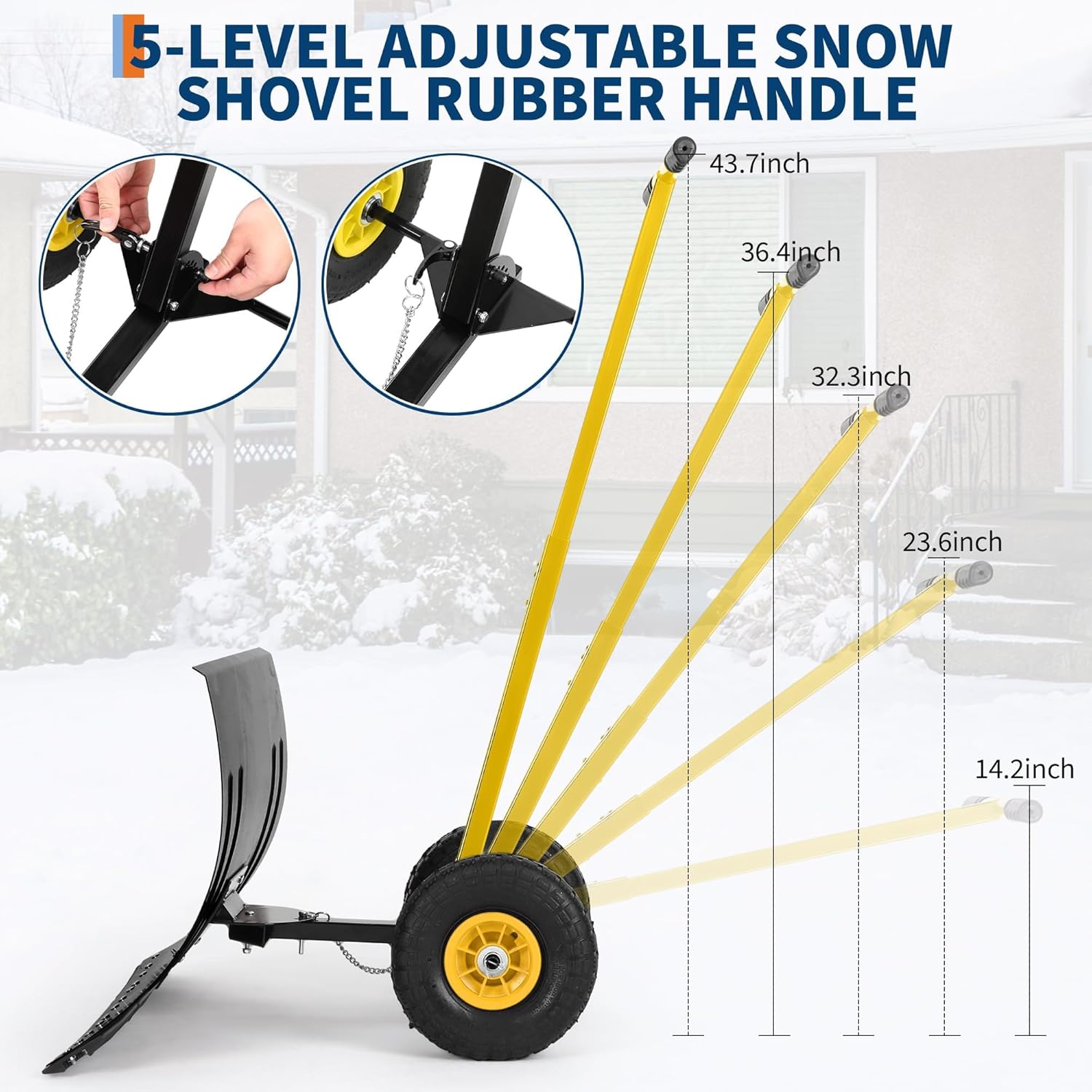 Garvee LMY-PPG-33VN171O Snow-Shovels - View #5