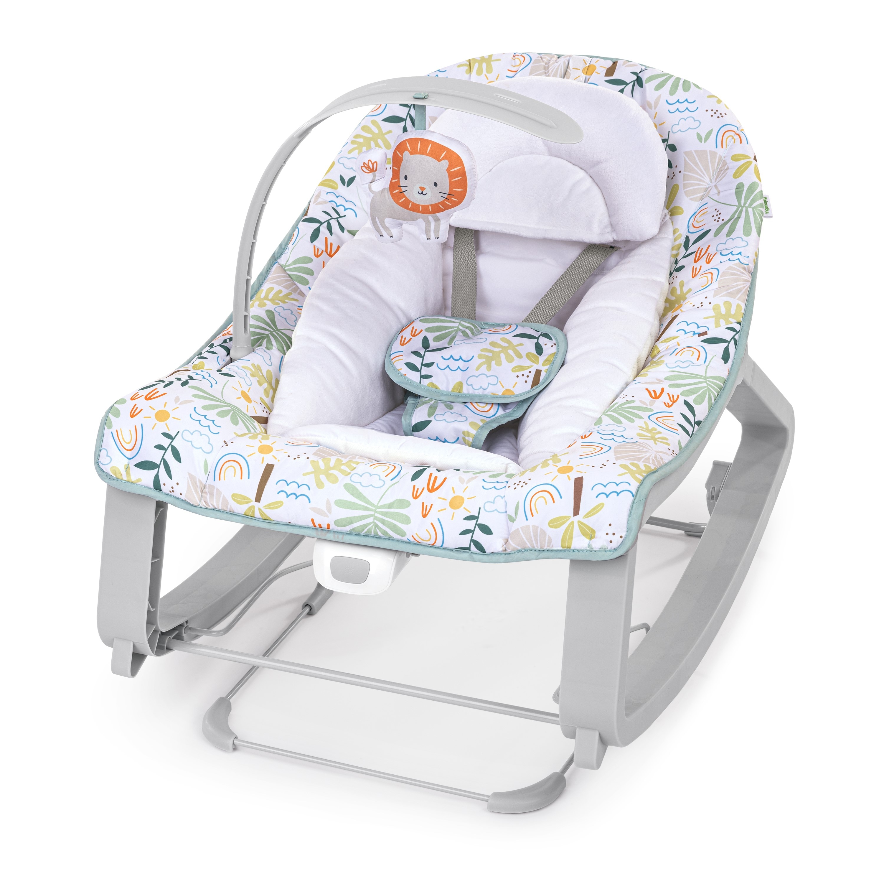 Ingenuity Keep Cozy 3-in-1 Bouncer and Rocker Seat 23-in Madi Kids Rocking Chair