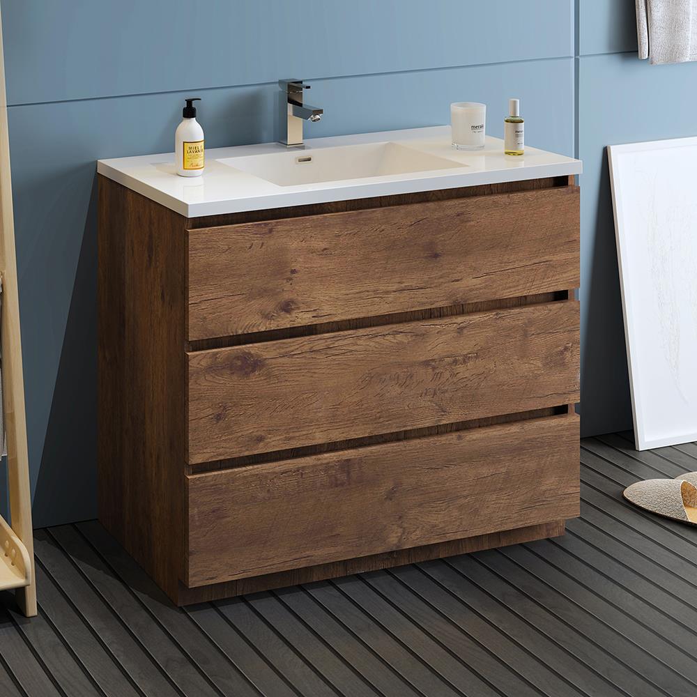 Fresca FCB9342RW-I Bath-Vanity-Combo - View #3